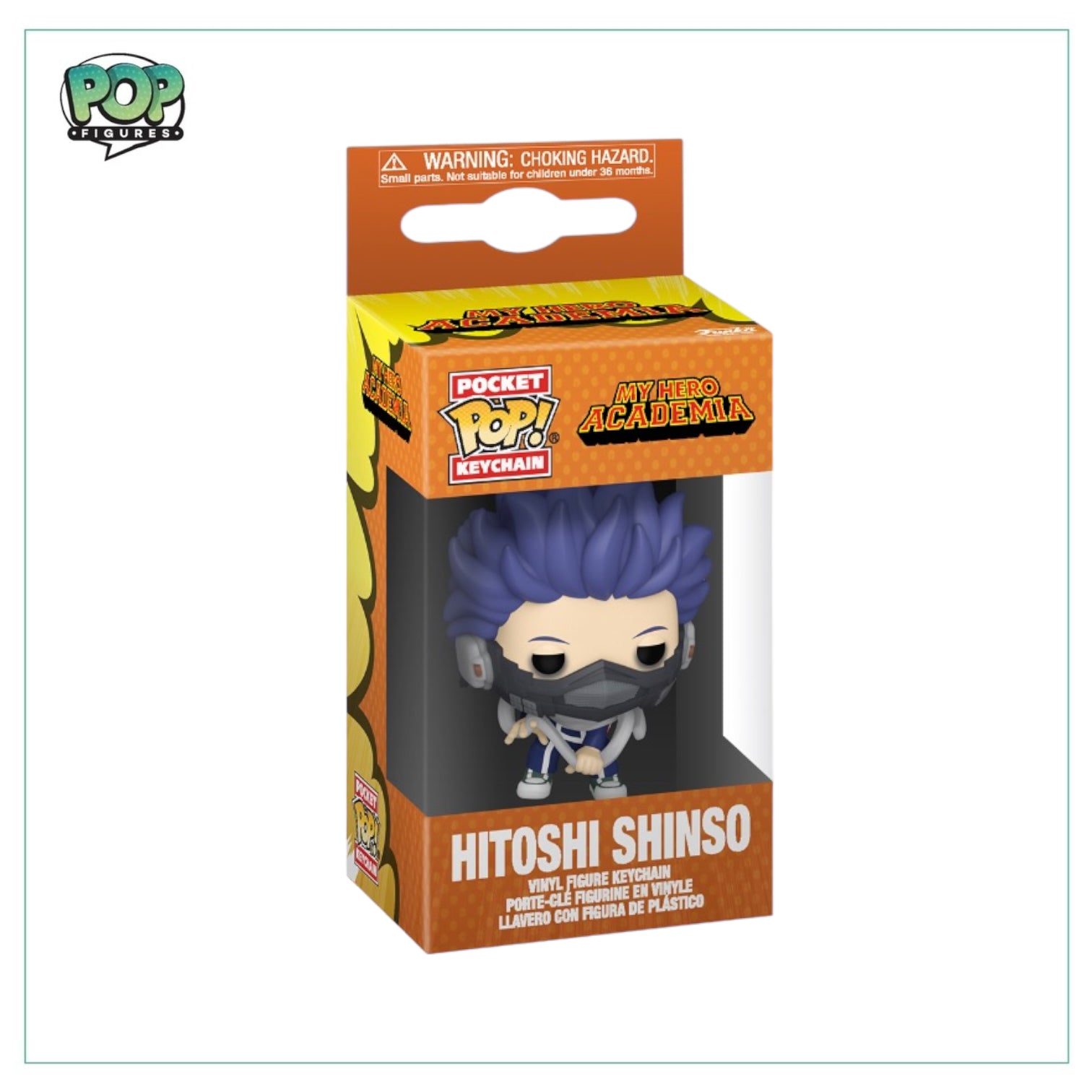 Hitoshi Shinso Funko Pocket Pop! Keychain - My Hero Academia