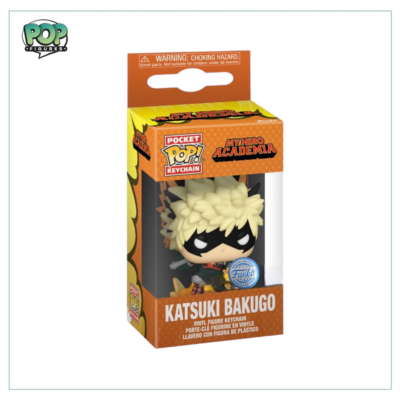 Katsuki Bakugo Pocket Pop! Keychain - My Hero Academia - Special Edition