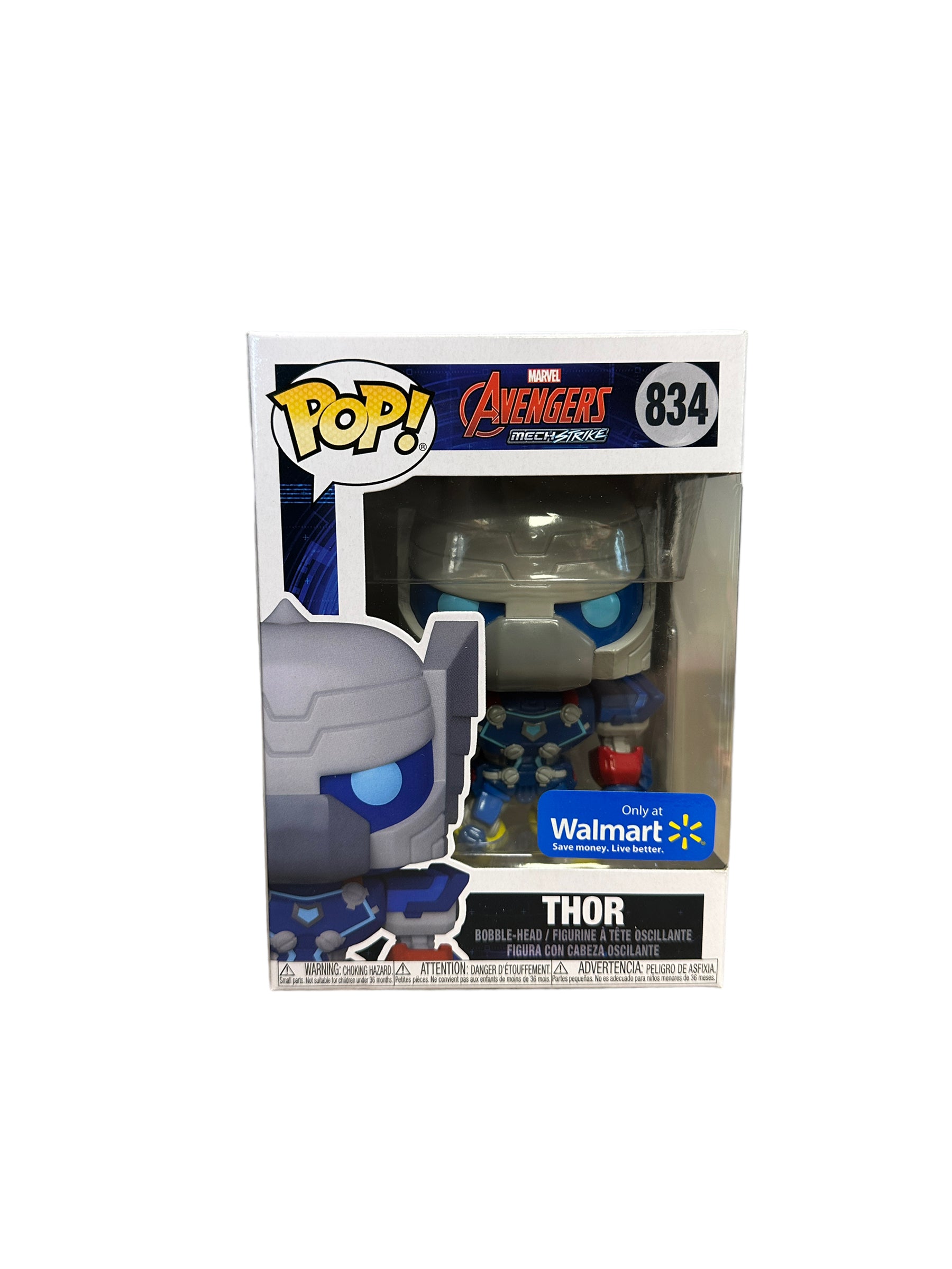 Thor #834 Funko Pop! - Avengers Mech Strike - Walmart Exclusive - Condition 8.5/10