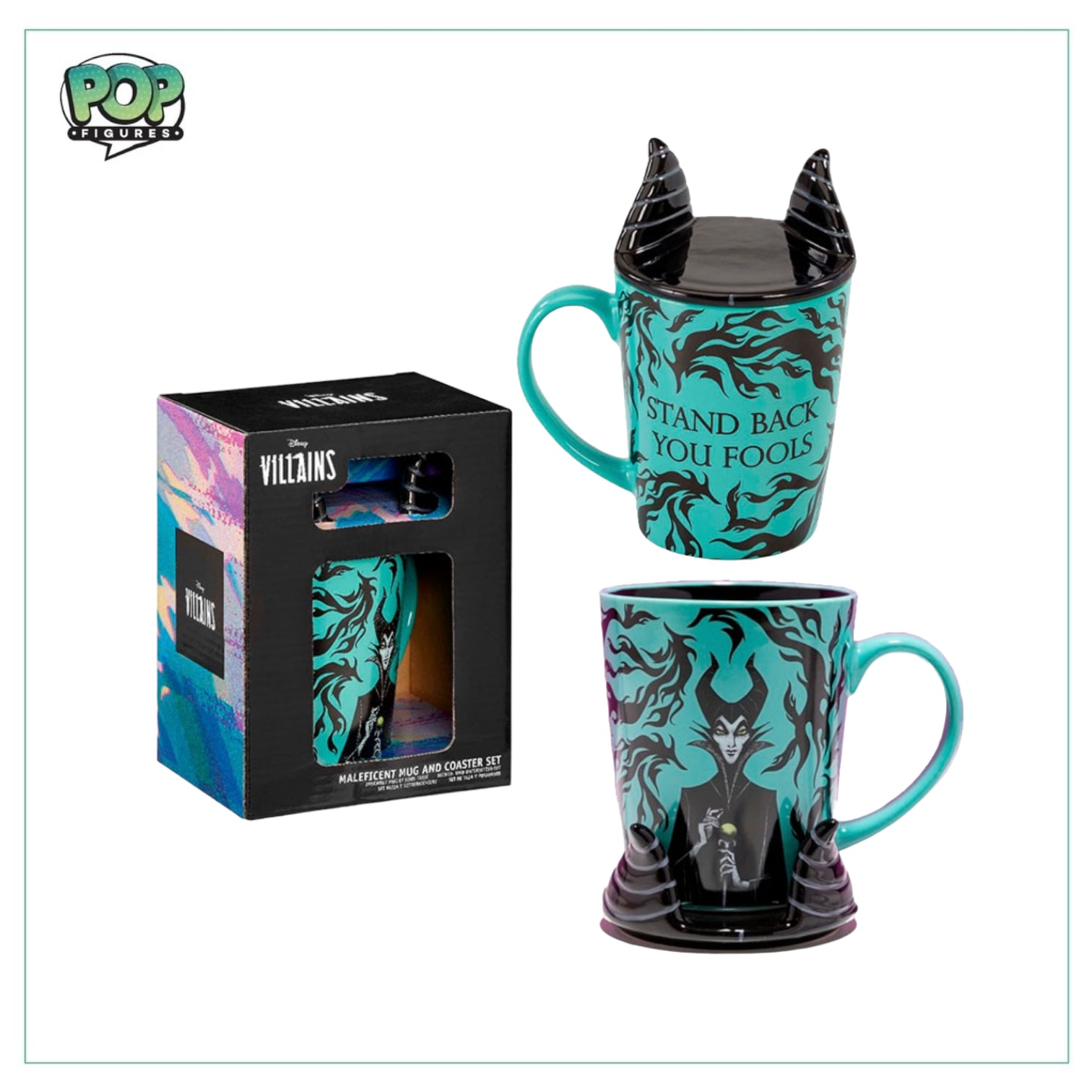 Maleficent Mug and Coaster Funko Set - Disney Villians