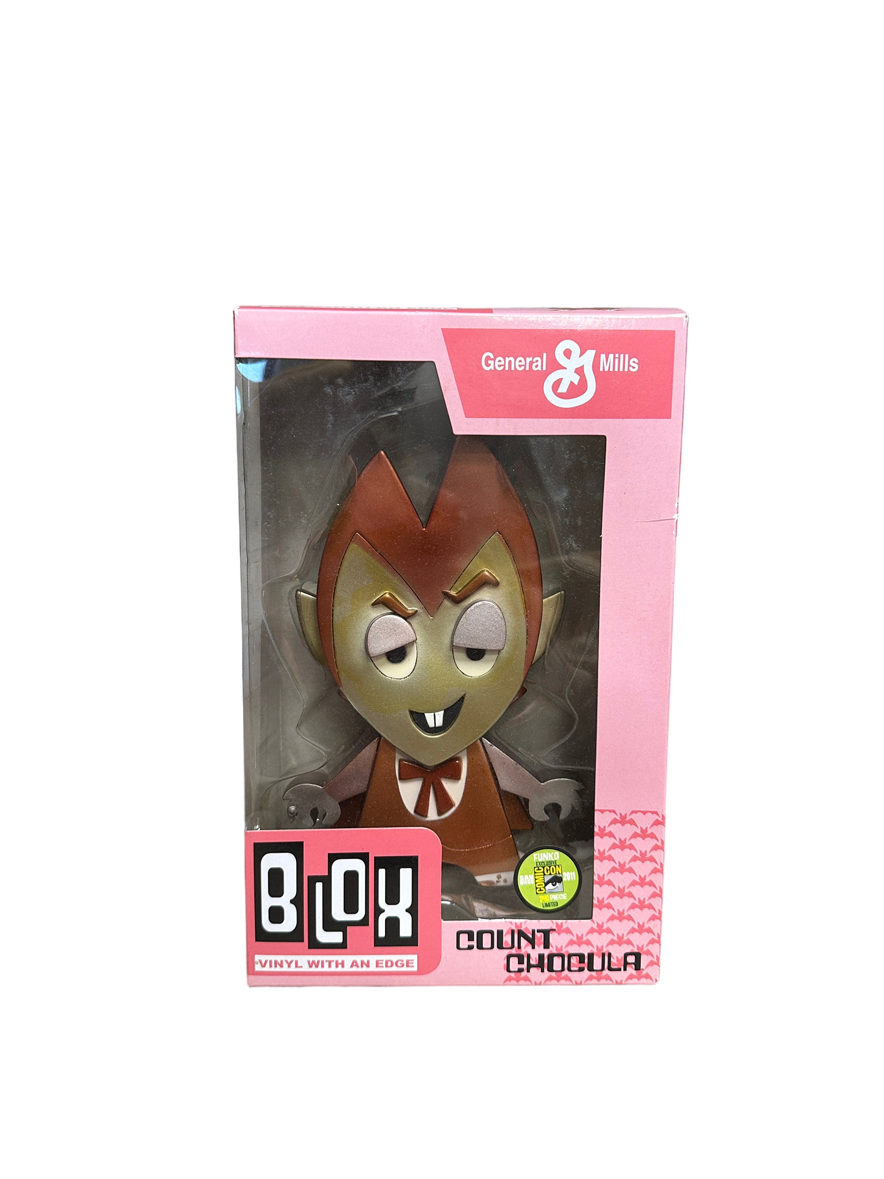 Count Chocula (Metallic) Funko Blox Vinyl Figure! - Ad Icons - SDCC 2011 Exclusive LE240 Pcs - Condition 6.5/10