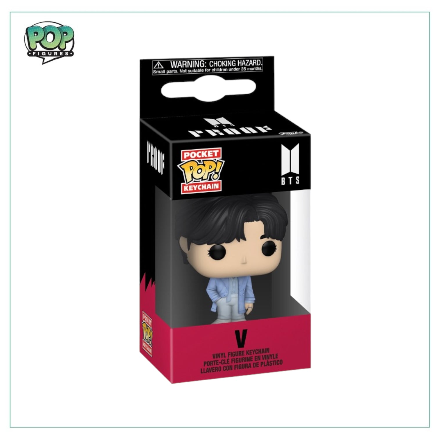 V Pocket Pop Keychain - BTS