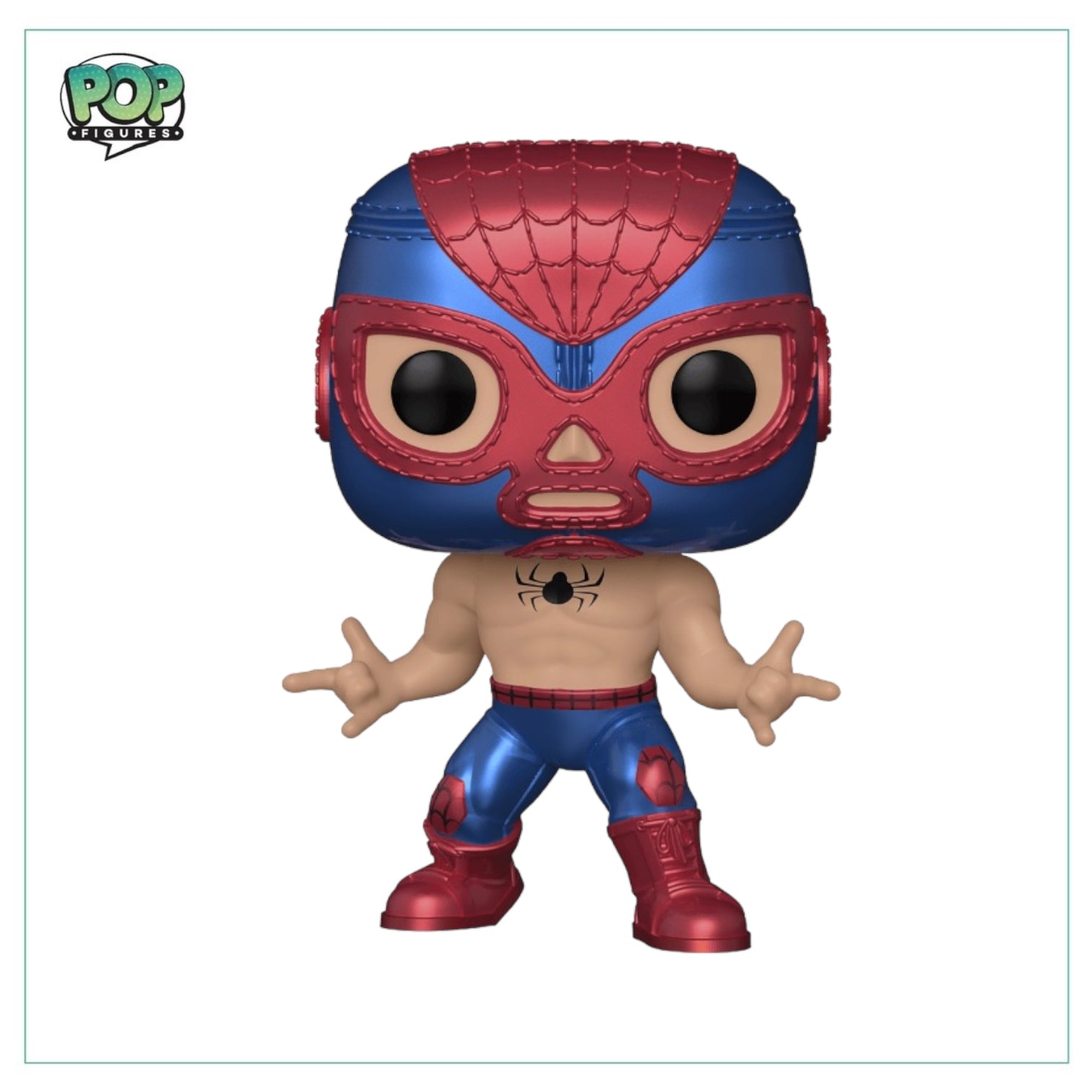 El Aracno (Metallic) #706 Funko Pop! Marvel - Marvel Collector Corps Exclusive
