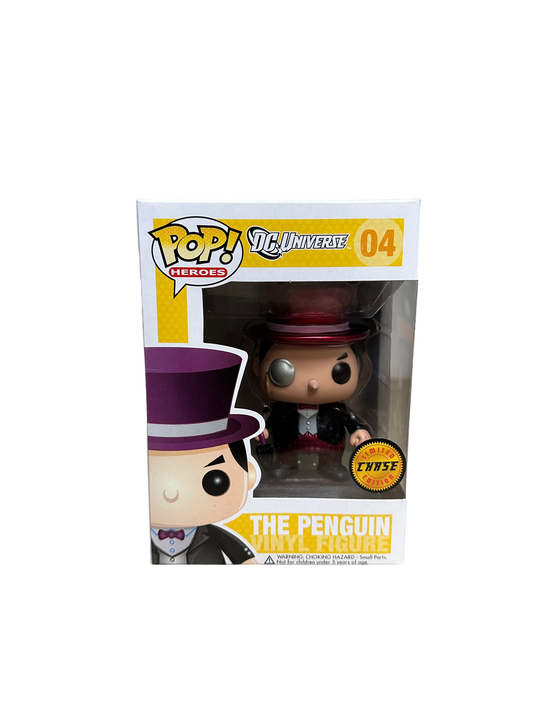The Penguin #04 (Metallic Chase) Funko Pop! - DC Universe - 2014 Pop! - Condition 9/10