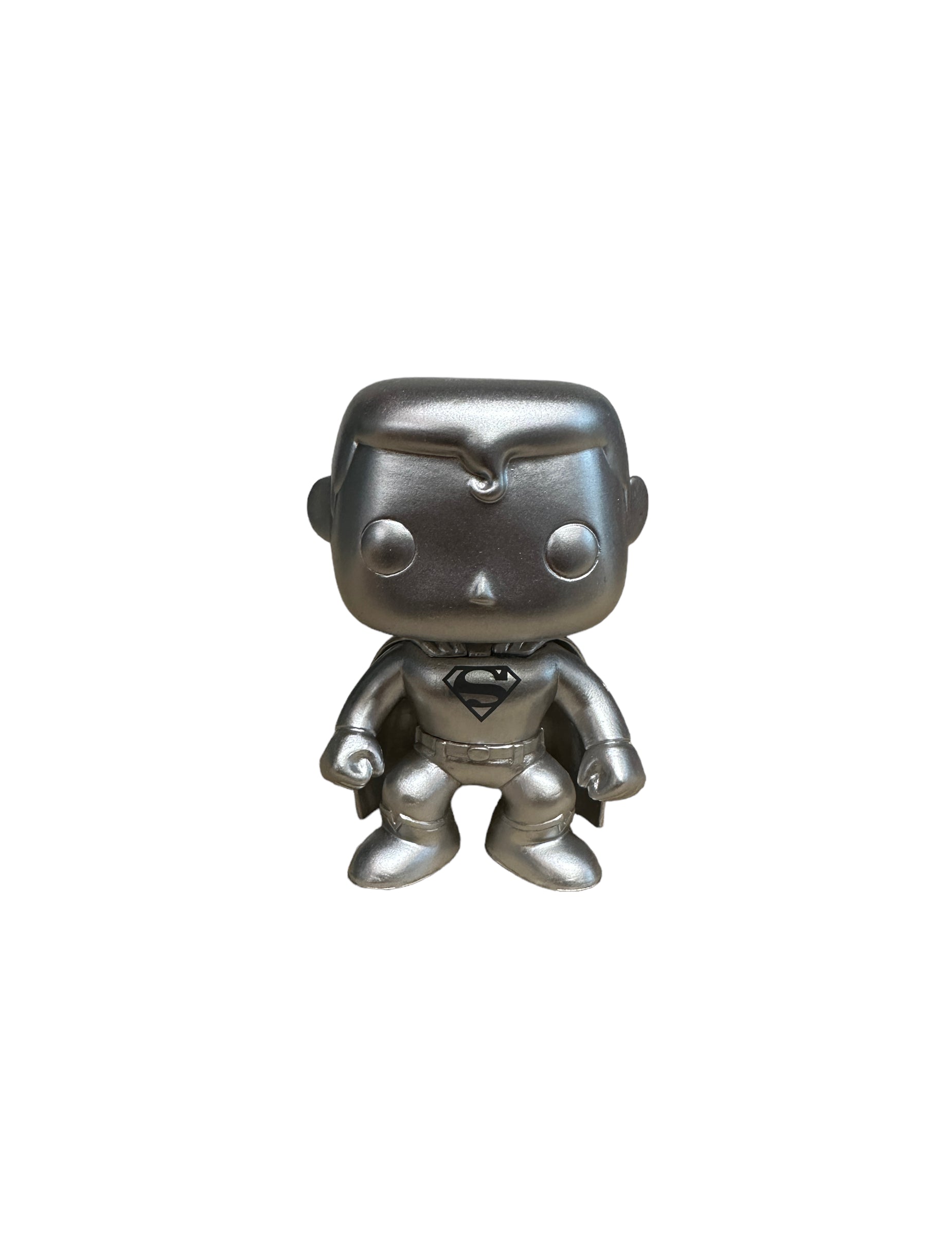 OUT OF BOX: Superman #07 (Silver) Funko Pop! - DC Super Heroes - Hot Topic Employees Exclusive LE144 Pcs