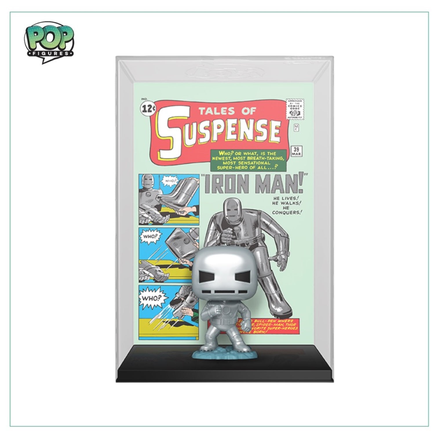 Iron Man #34 (Tales of Suspense) Funko Pop Comic Cover! - Marvel
