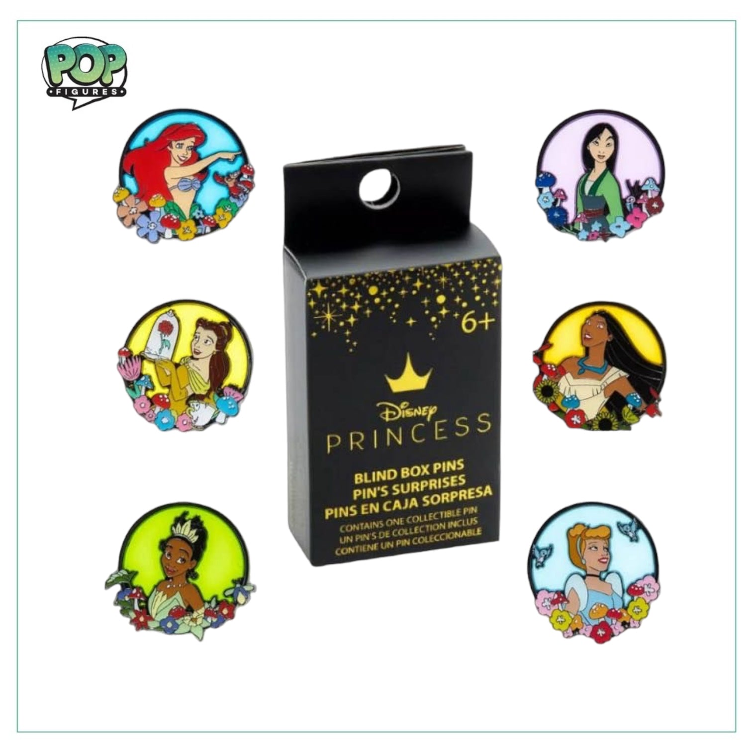 Disney Princess Cottagecore - Loungefly Enamel Blind Box