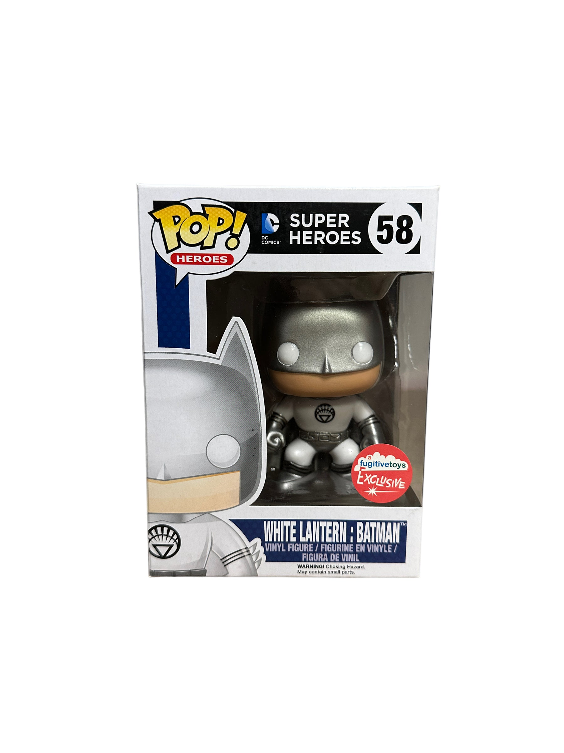 White Lantern: Batman #58 Funko Pop! - DC Super Heroes - Fugitive Toys Exclusive - Condition 9/10