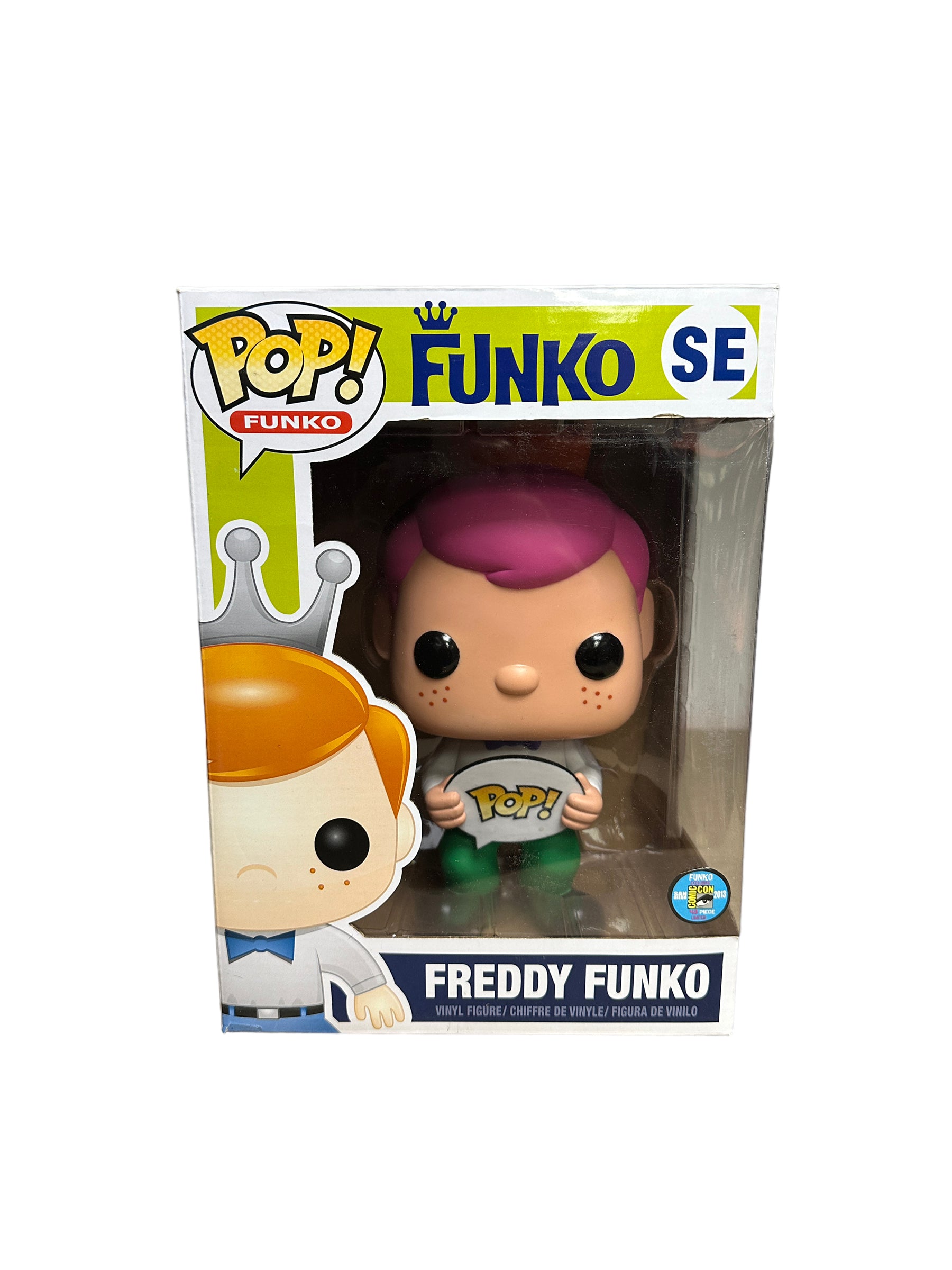 Freddy Funko Pink Hair 9" Funko Pop! - SDCC 2013 Exclusive LE48 Pcs - Condition 8/10
