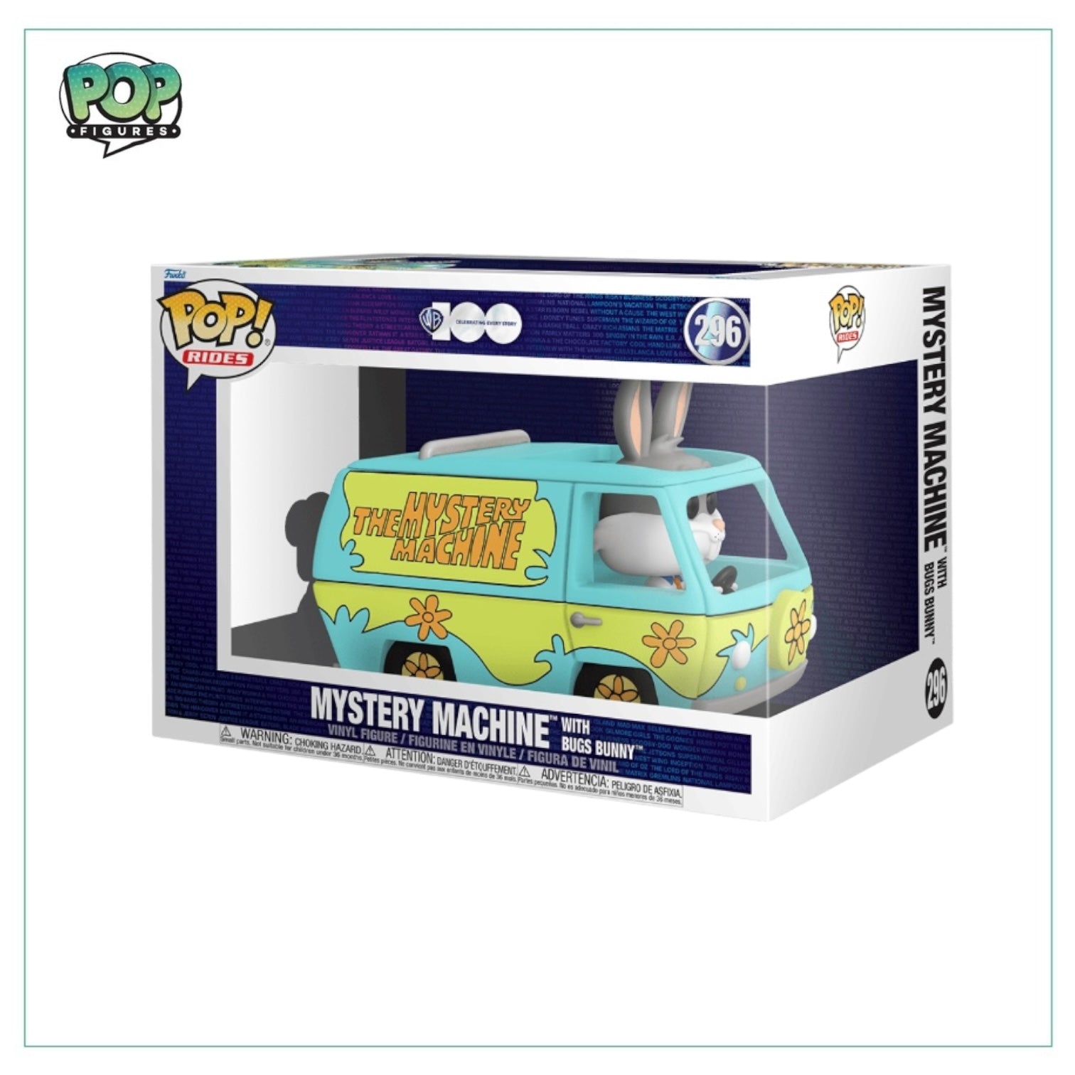 Mystery Machine with Bugs Bunny #296 Funko Pop! - Warner Brothers