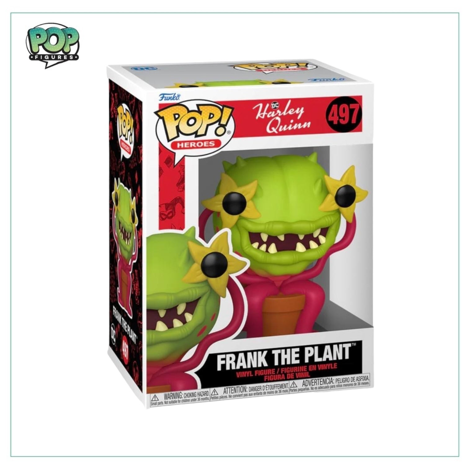 Frank the Plant #497 Funko Pop - Harley Quinn Animated Series