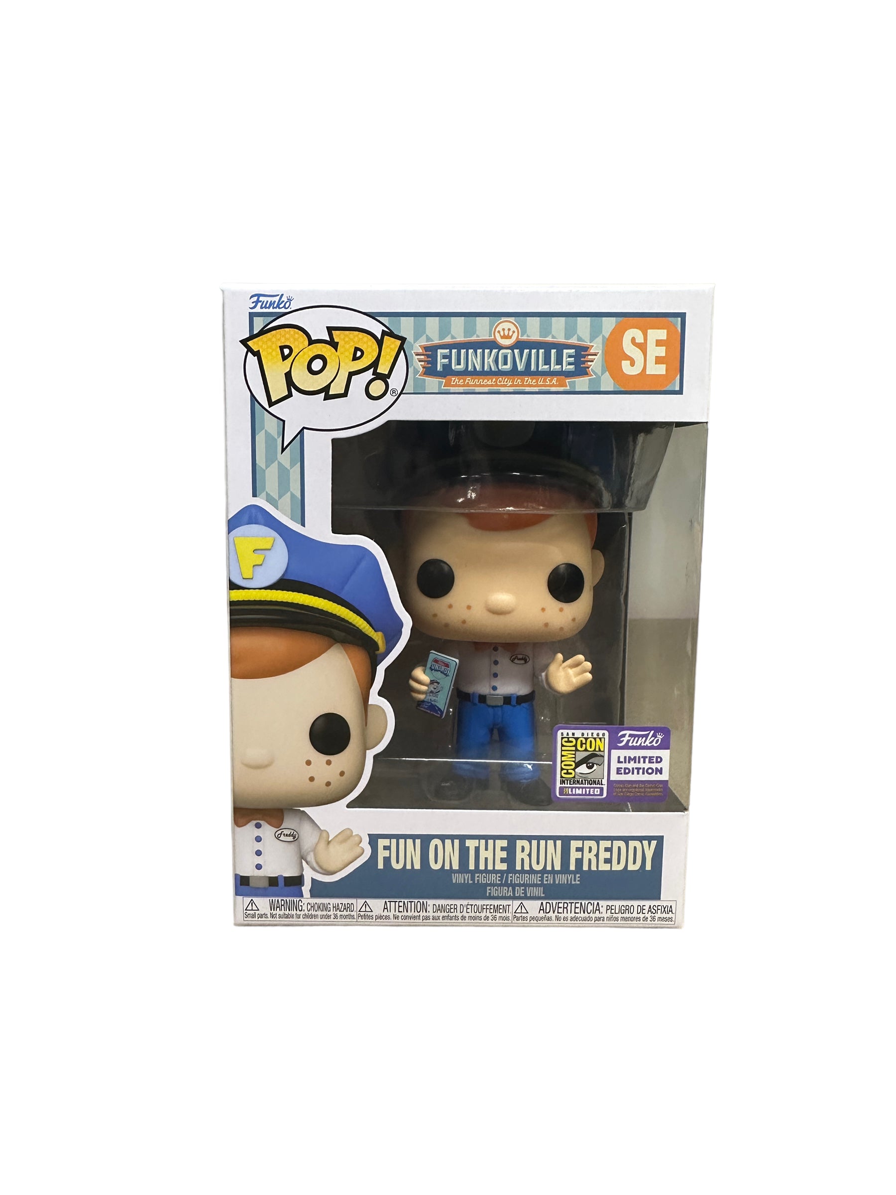 Fun on the Run Freddy Funko Pop! - Funkoville - SDCC 2023 Official Con