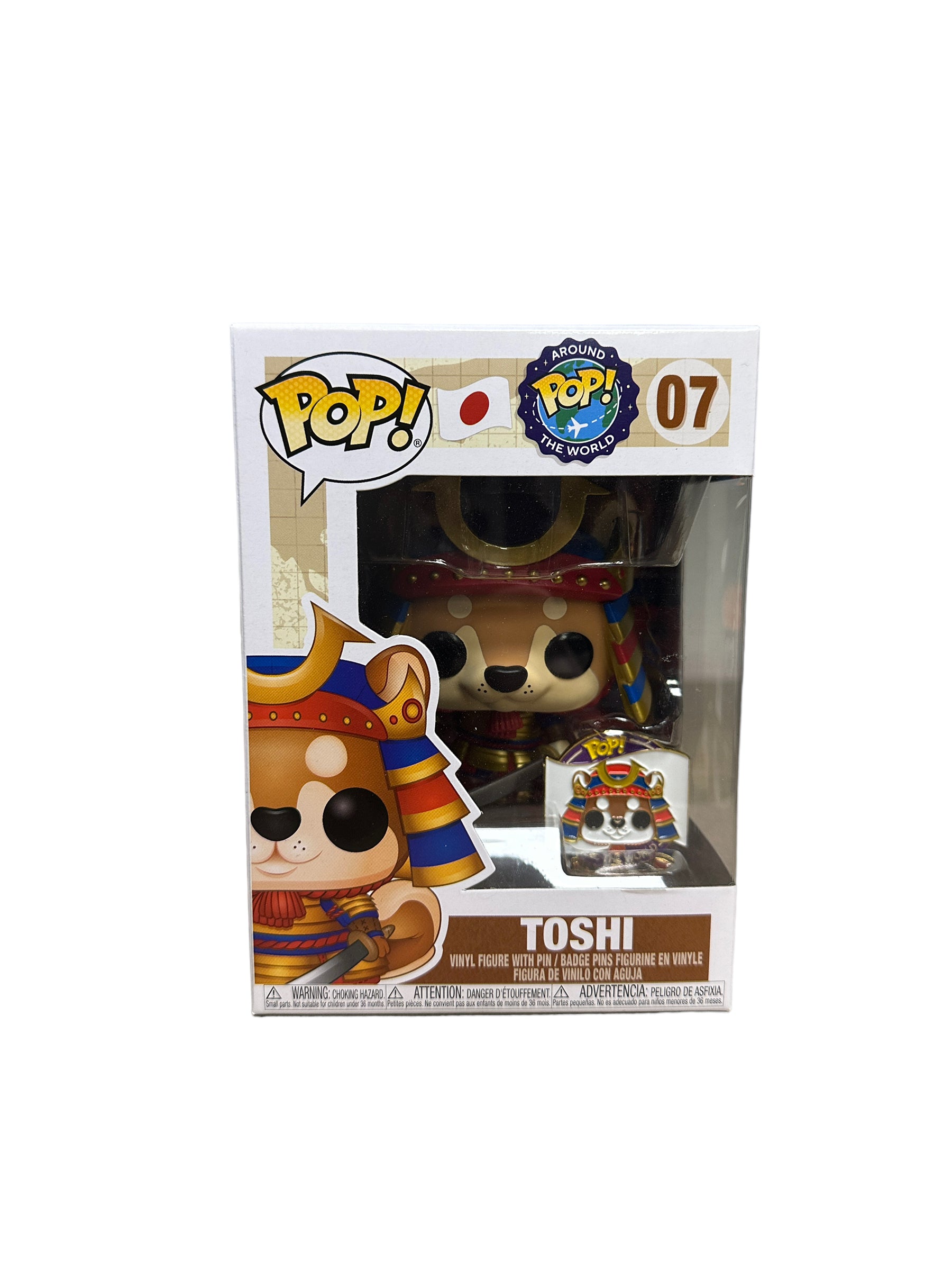 Toshi #07 Funko Pop! - Around The World - Condition 8.5/10