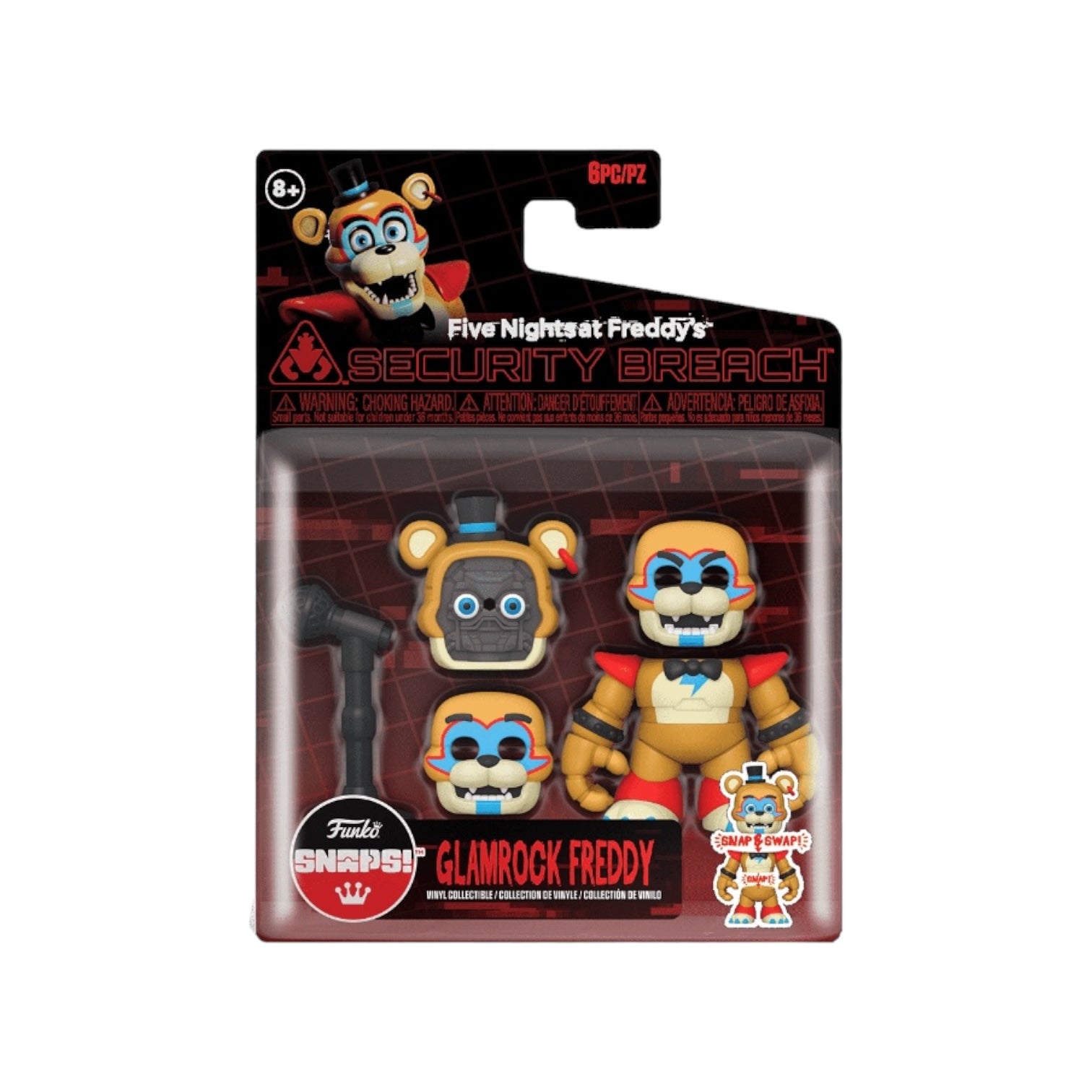 Glamrock Freddy Funko Snaps - Five Nights at Freddy's
