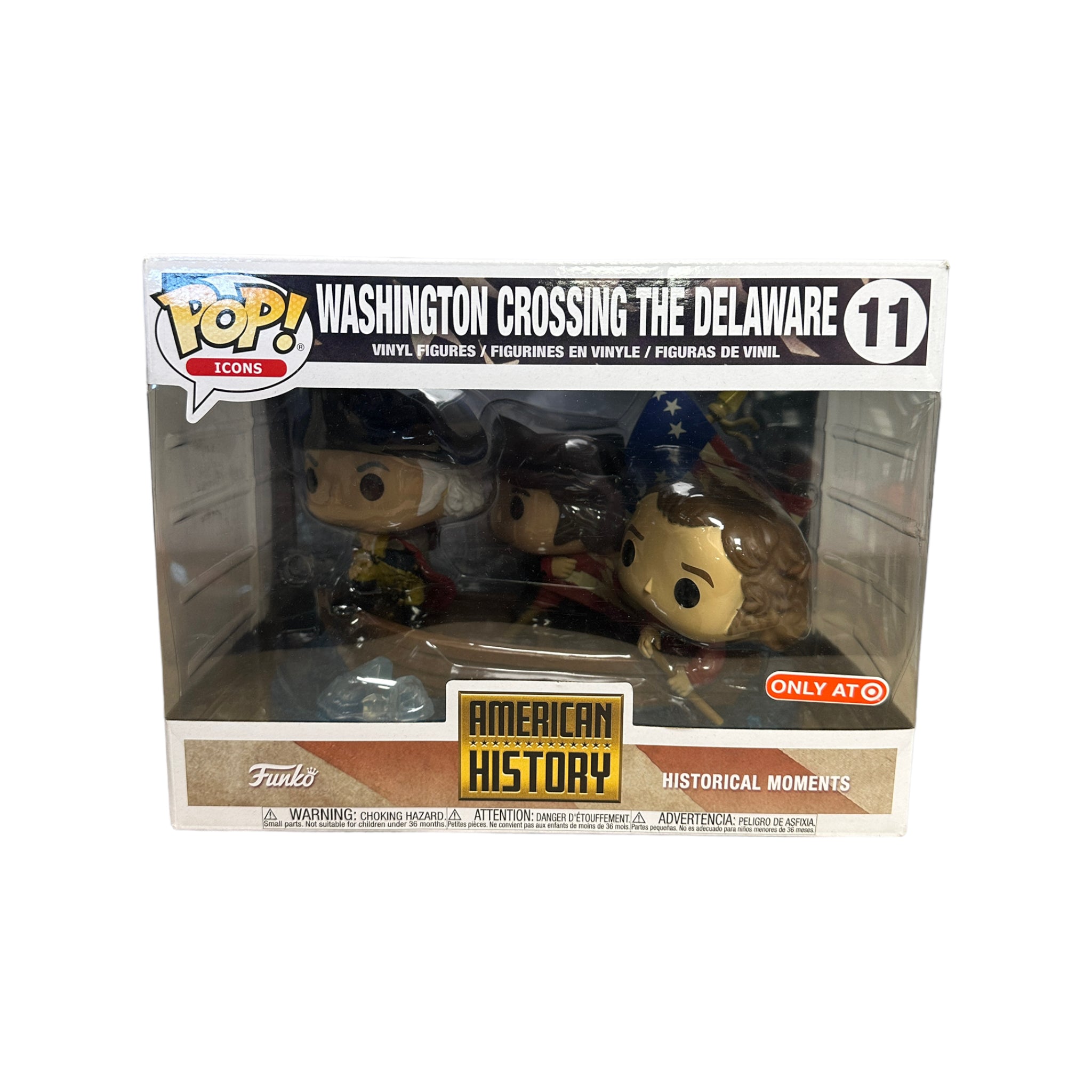 Washington Crossing The Delaware #11 Funko Pop! - American History - Target Exclusive - Condition 8/10