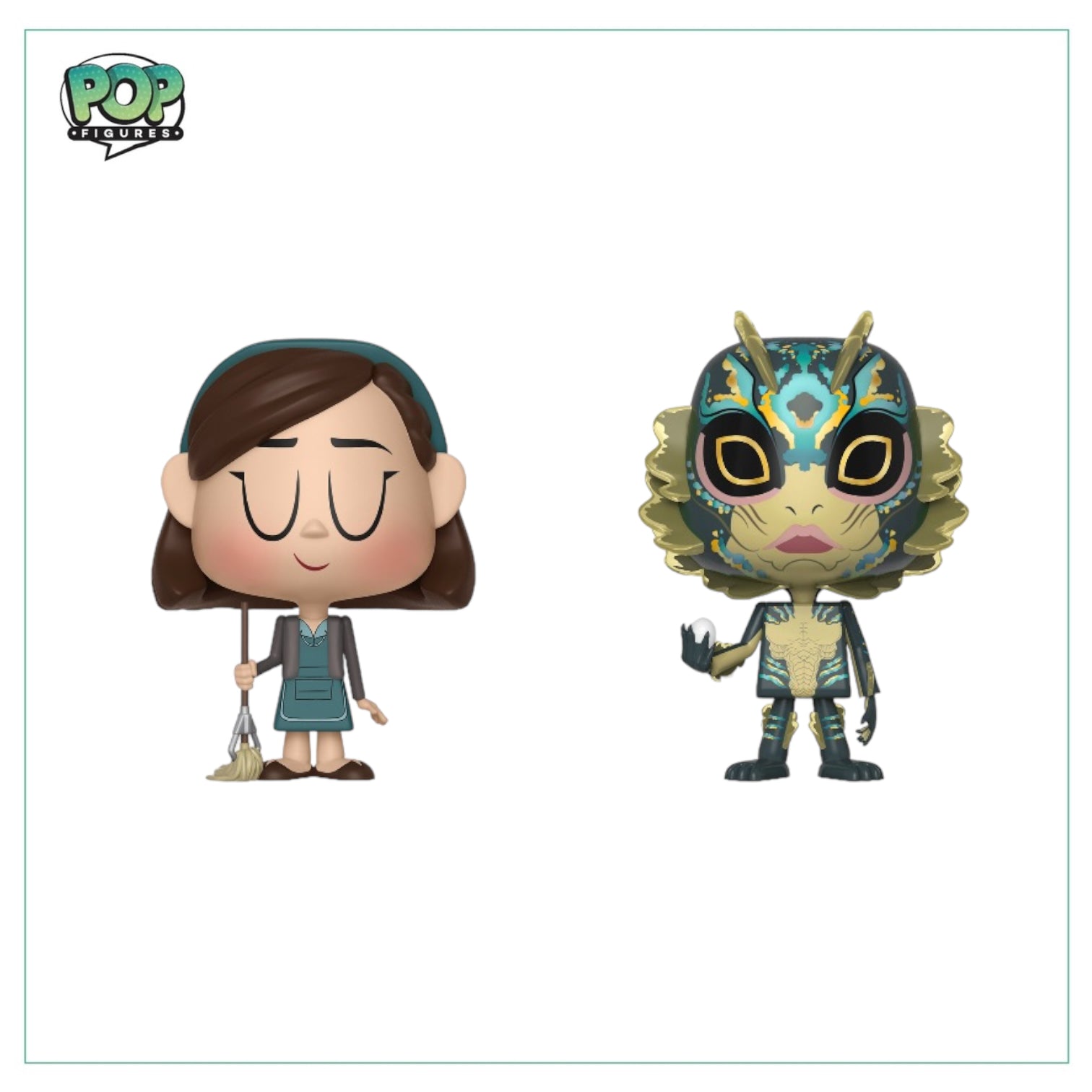 Elisa & Amphibian Man Vnyl 2 Pack! - The Shape Of Water