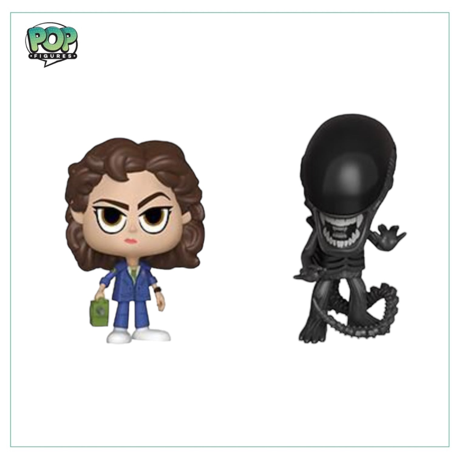 Ellen Ripley + Xenomorph 2 Pack Vnyl. - Alien