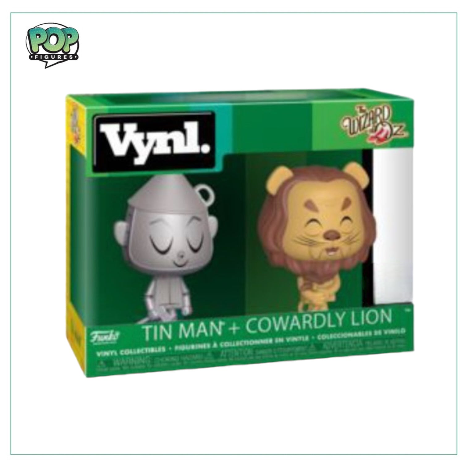 Tin Man & Cowardly Lion 2 Pack Funko Vynl. -  The Wizard Of Oz -  ECCC Limited Edition
