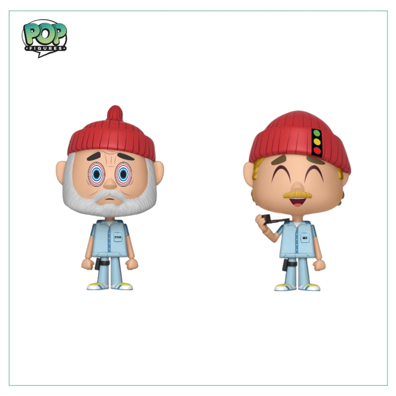 Steve & Ned #2 Pack Funko Vynl. - The Life Aquatic - 2018 ECCC LE2500pcs