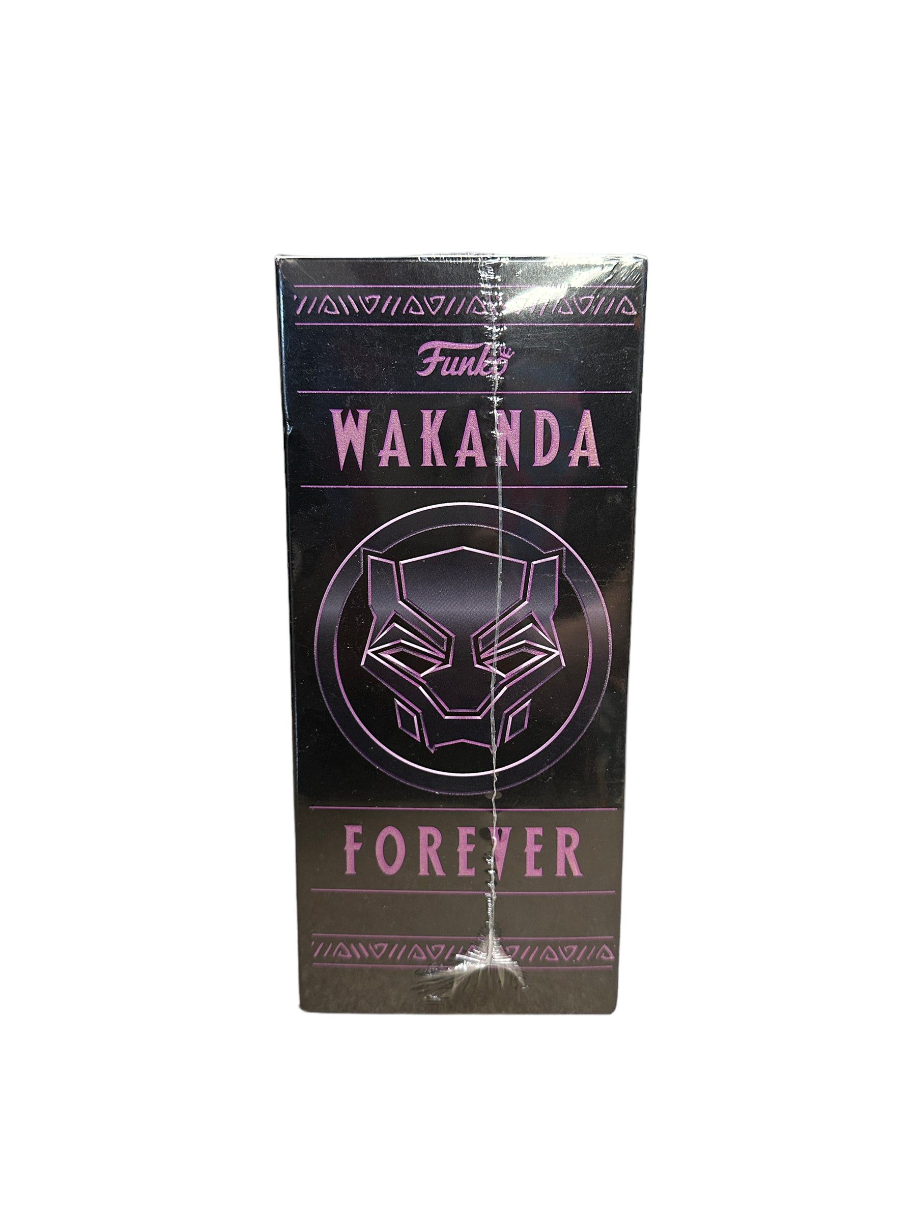 Black Panther #273 (Purple Glows in the Dark) Funko Pop T-Shirt Bundle! - Black Panther - Target Exclusive - Sealed - Condition 8.5/10