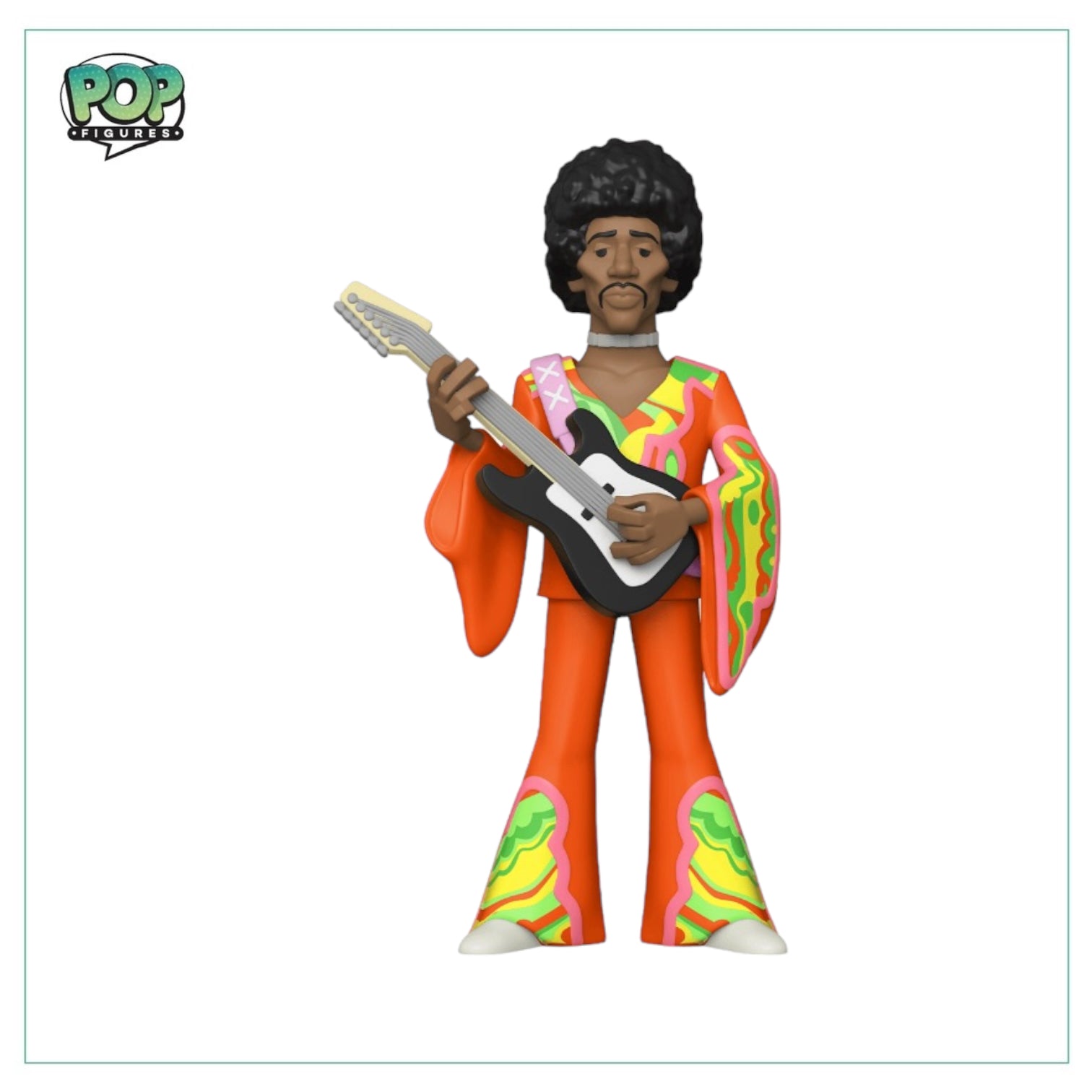 Jimi Hendrix (Blacklight) - Jimi Hendrix  - 12"  Funko Gold Vinyl!