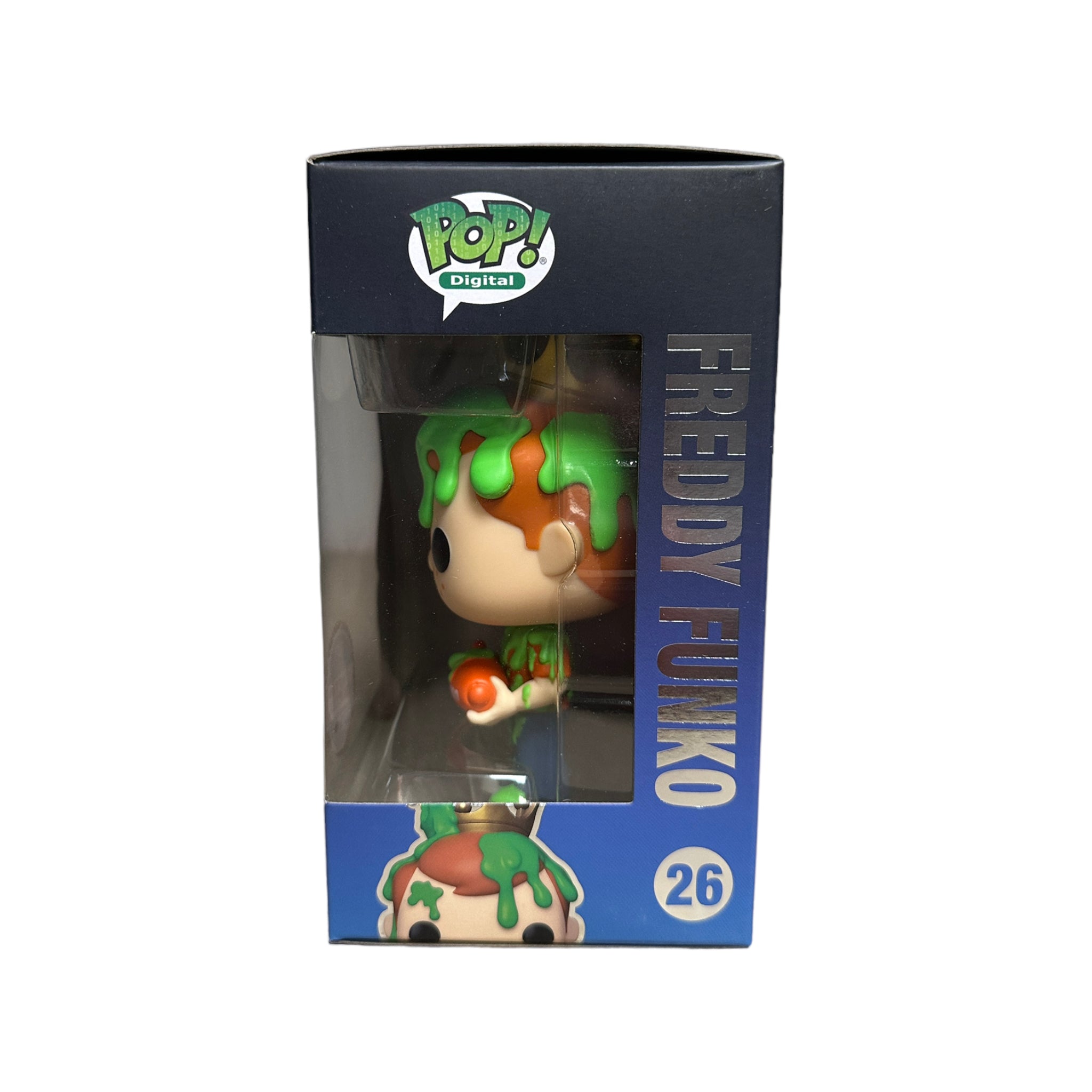 Freddy Funko #26 (Slimed) Funko Pop! - Nickelodeon - NFT Release Exclusive LE2000 Pcs - Condition 9/10