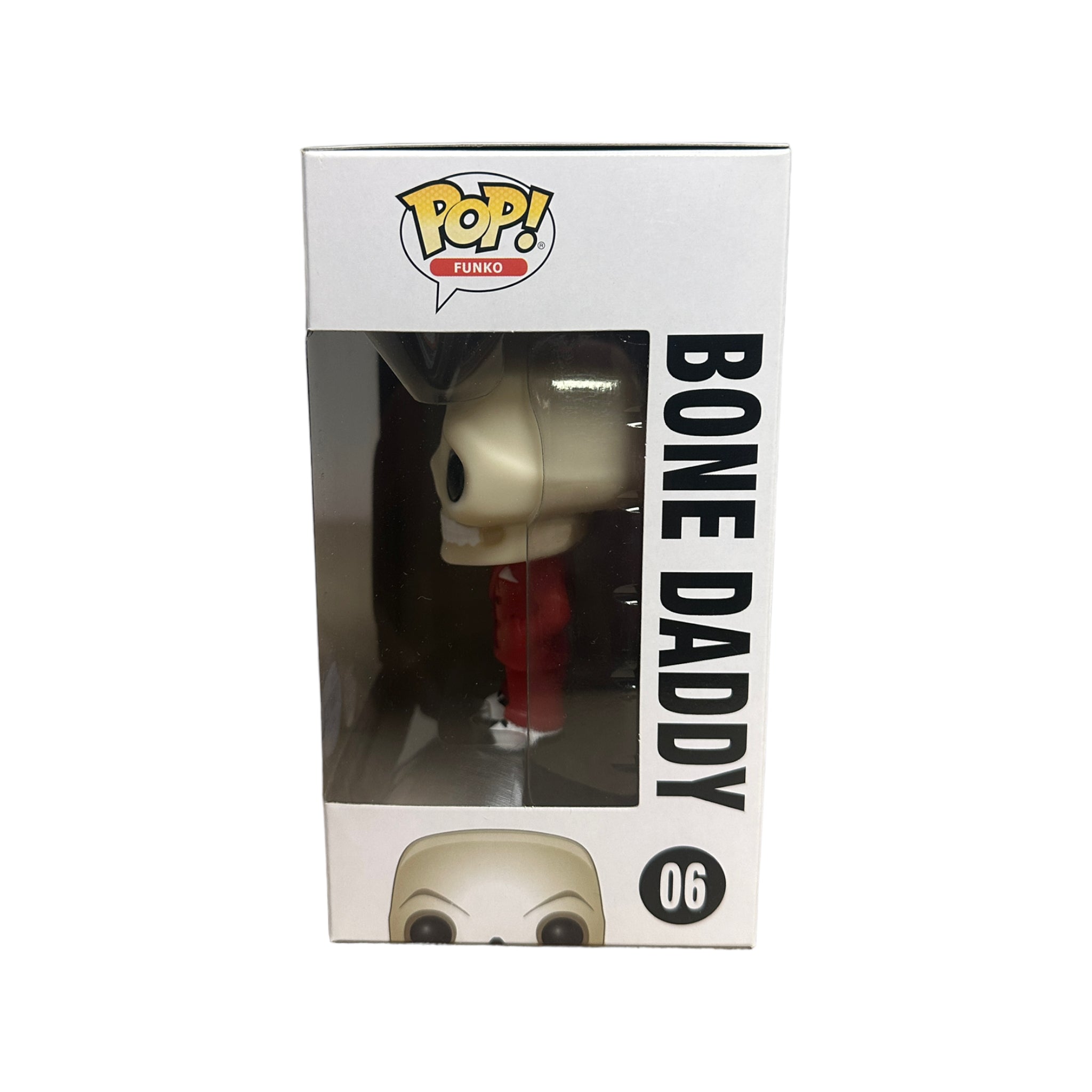 Bone Daddy #06 (Red Suit)(Glows in the Dark) Funko Pop! - Funko Fanatics Day Out 8 Exclusive - Condition 9/10