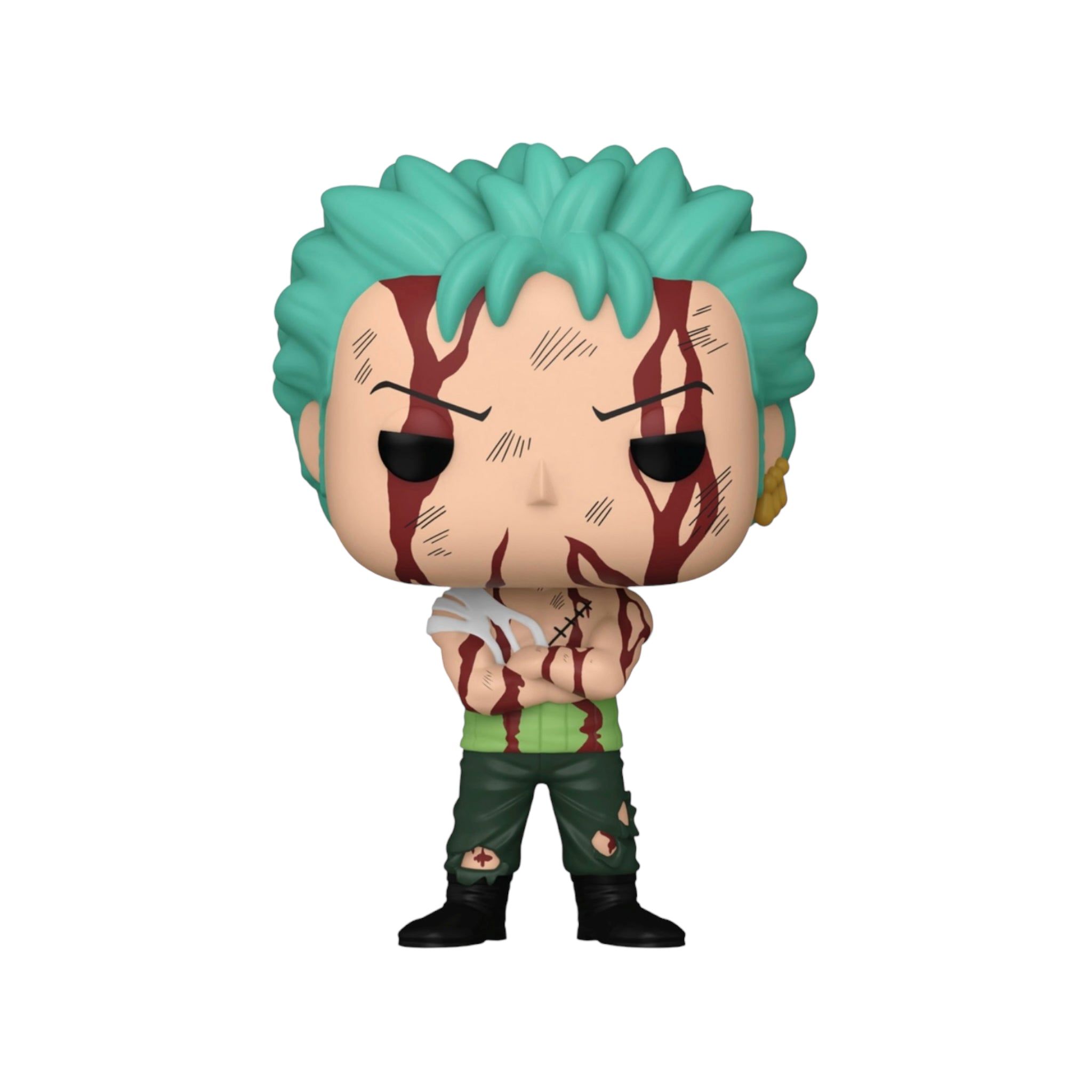 Roronoa Zoro (Nothing Happened) #1496 (Error Glow Belt) Funko Pop! - One Piece - Special Edition