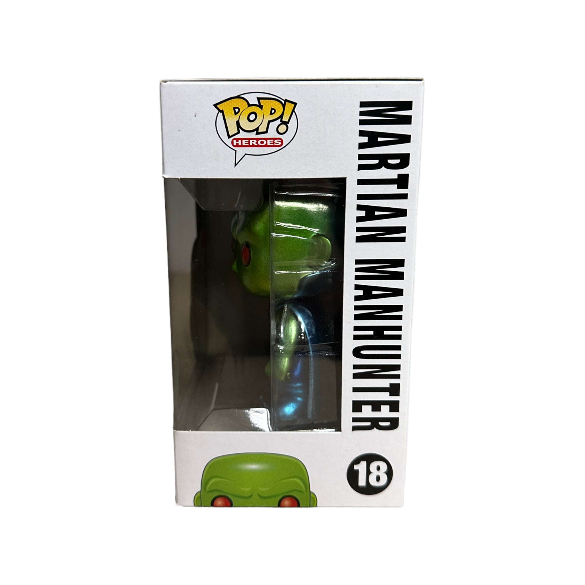 Martian Manhunter #18 (Metallic) Funko Pop! - DC Universe - SDCC 2011 Exclusive LE480 Pcs - Condition 7/10
