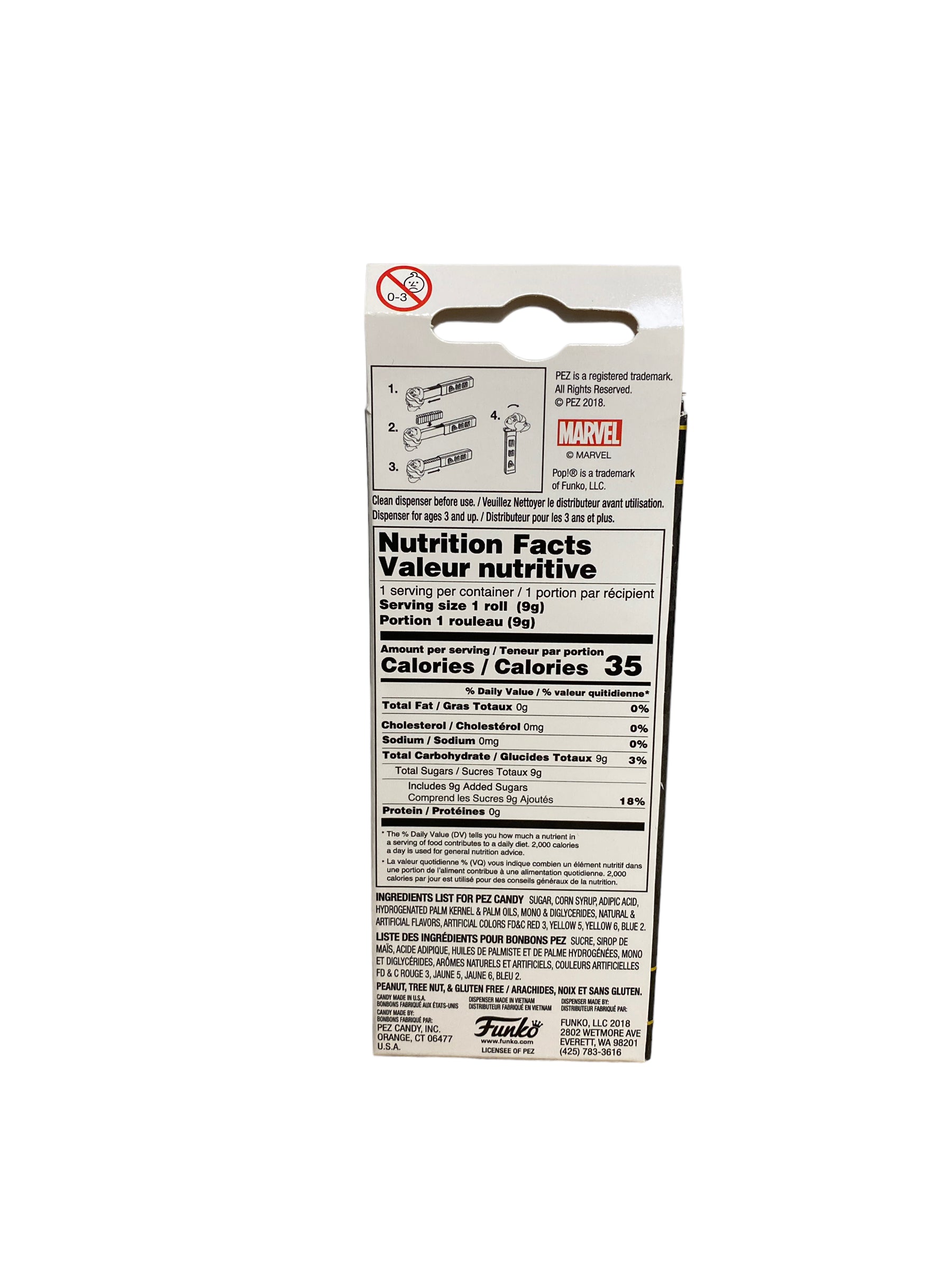 Hulk (Gold) Funko Pop Pez! - Marvel - Marvel Collector Corps Exclusive - Condition 8.75/10