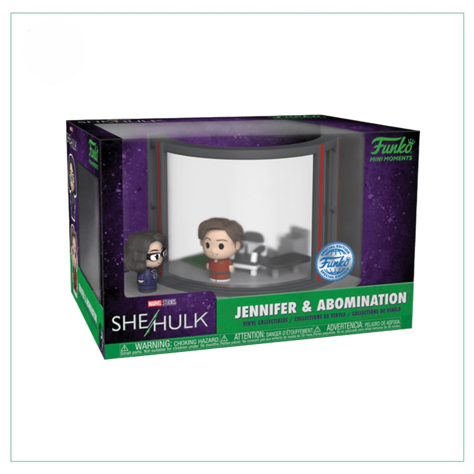 Jennifer & Abomination Mini Moment Funko Pop! - She Hulk - Special Edition