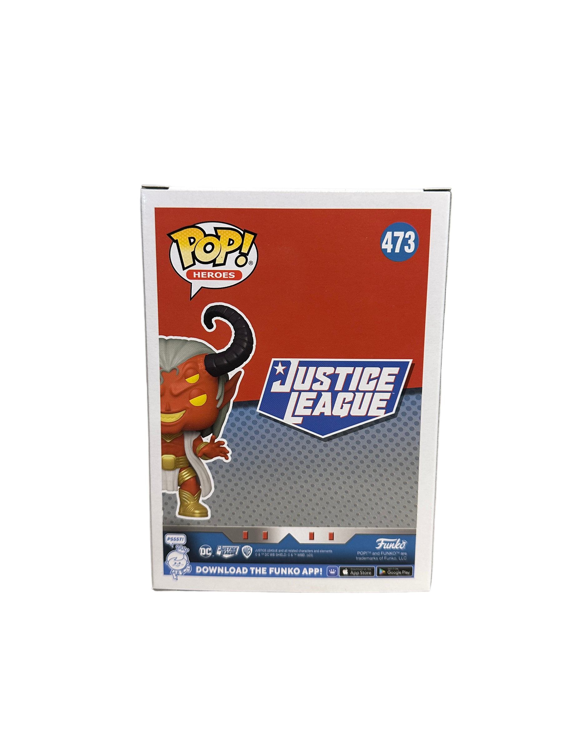 Trigon #473 Funko Pop! - Justice League - SDCC 2023 Official Convention Exclusive - Condition 9/10