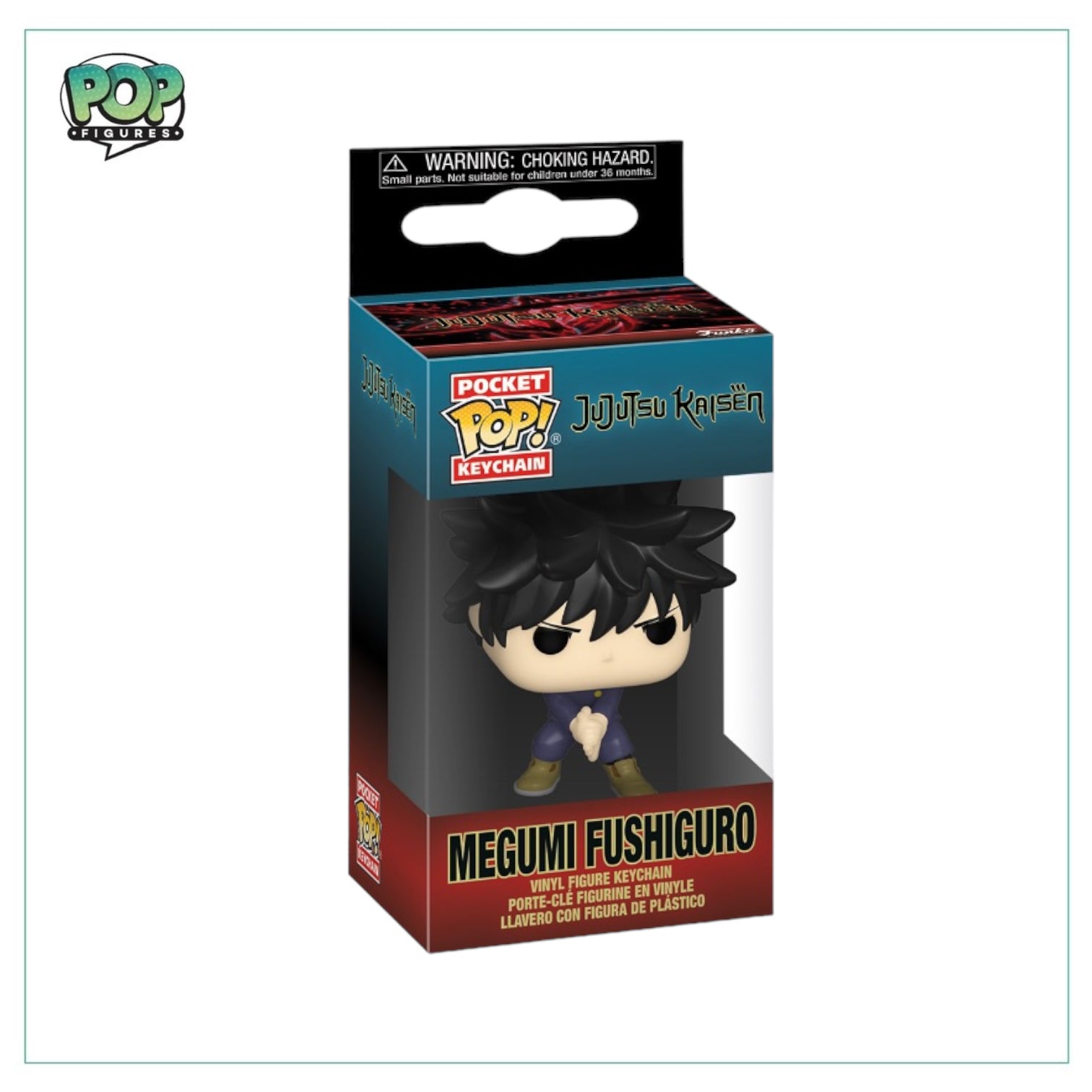 Megumi Fushiguro Pocket Pop! Keychain - Jujutsu Kaisen