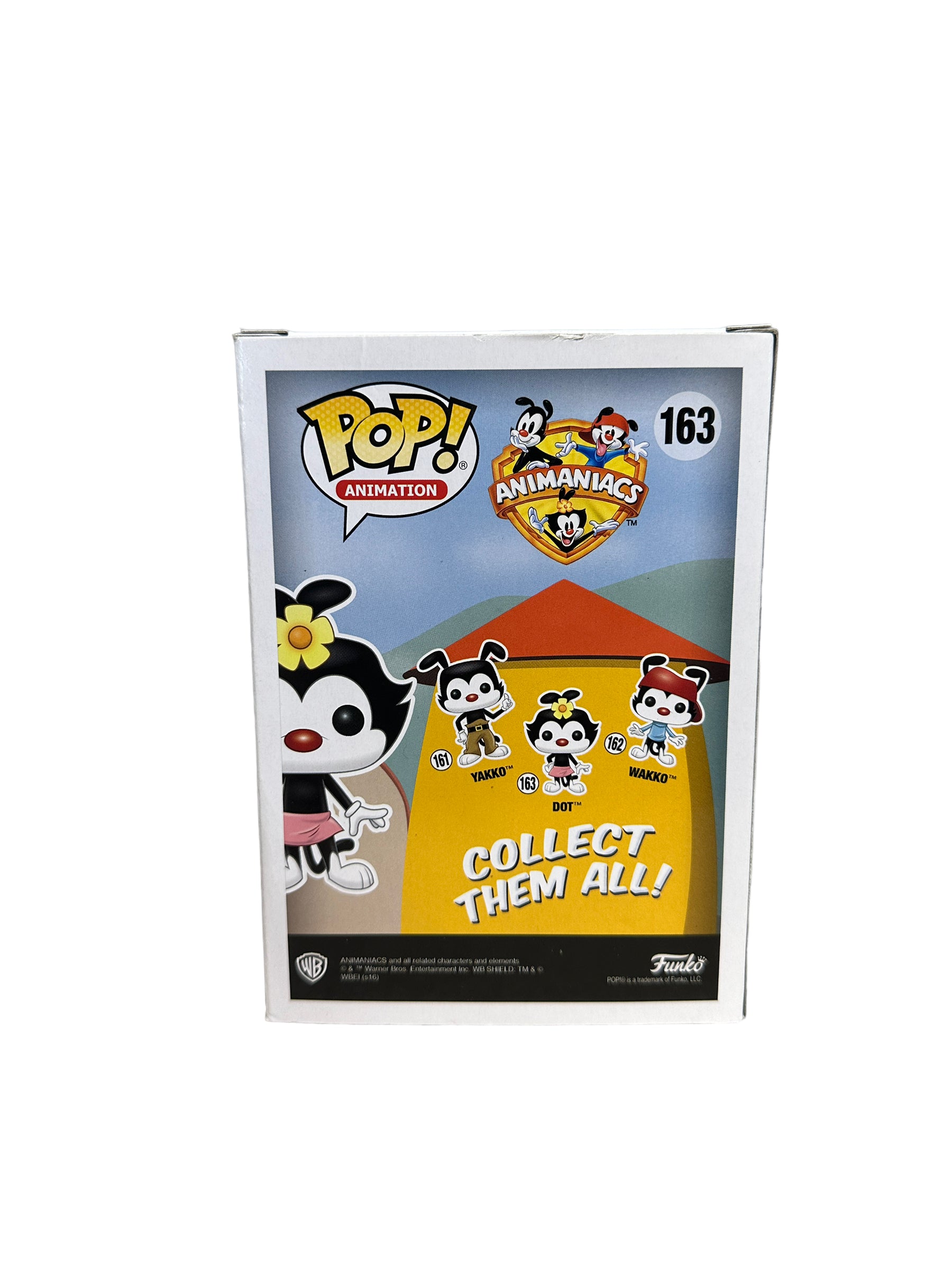 Dot #163 Funko Pop! - Animaniacs - 2016 Pop! - Condition 9/10