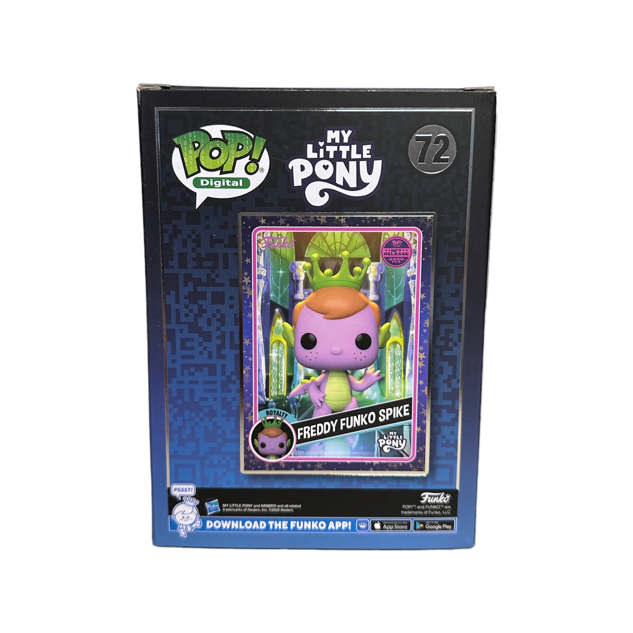 Freddy Funko Spike #72 Funko Pop! - My Little Pony - NFT Release Exclusive LE2400 Pcs - Condtion 8.75/10
