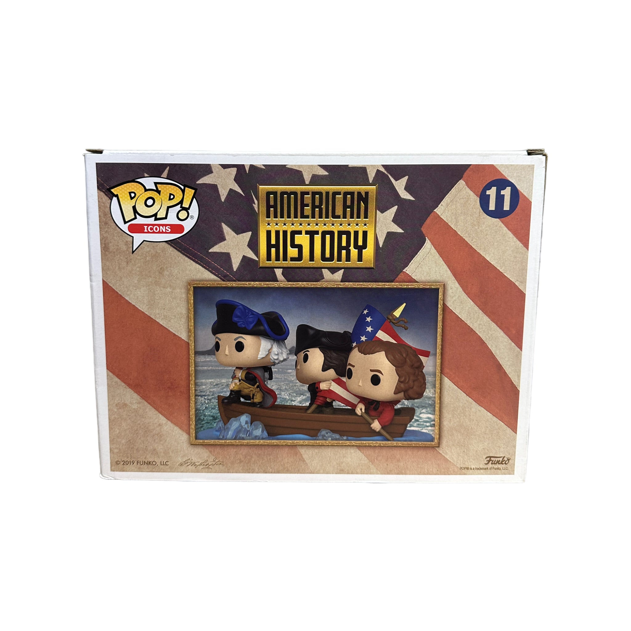 Washington Crossing The Delaware #11 Funko Pop! - American History - Target Exclusive - Condition 8/10