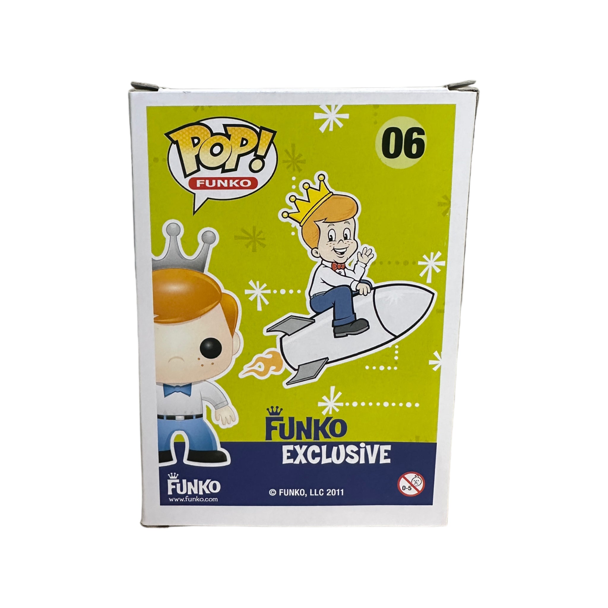 Freddy Funko as Superman #06 Funko Pop! - SDCC 2011 Exclusive LE48 Pcs - Condition 6/10