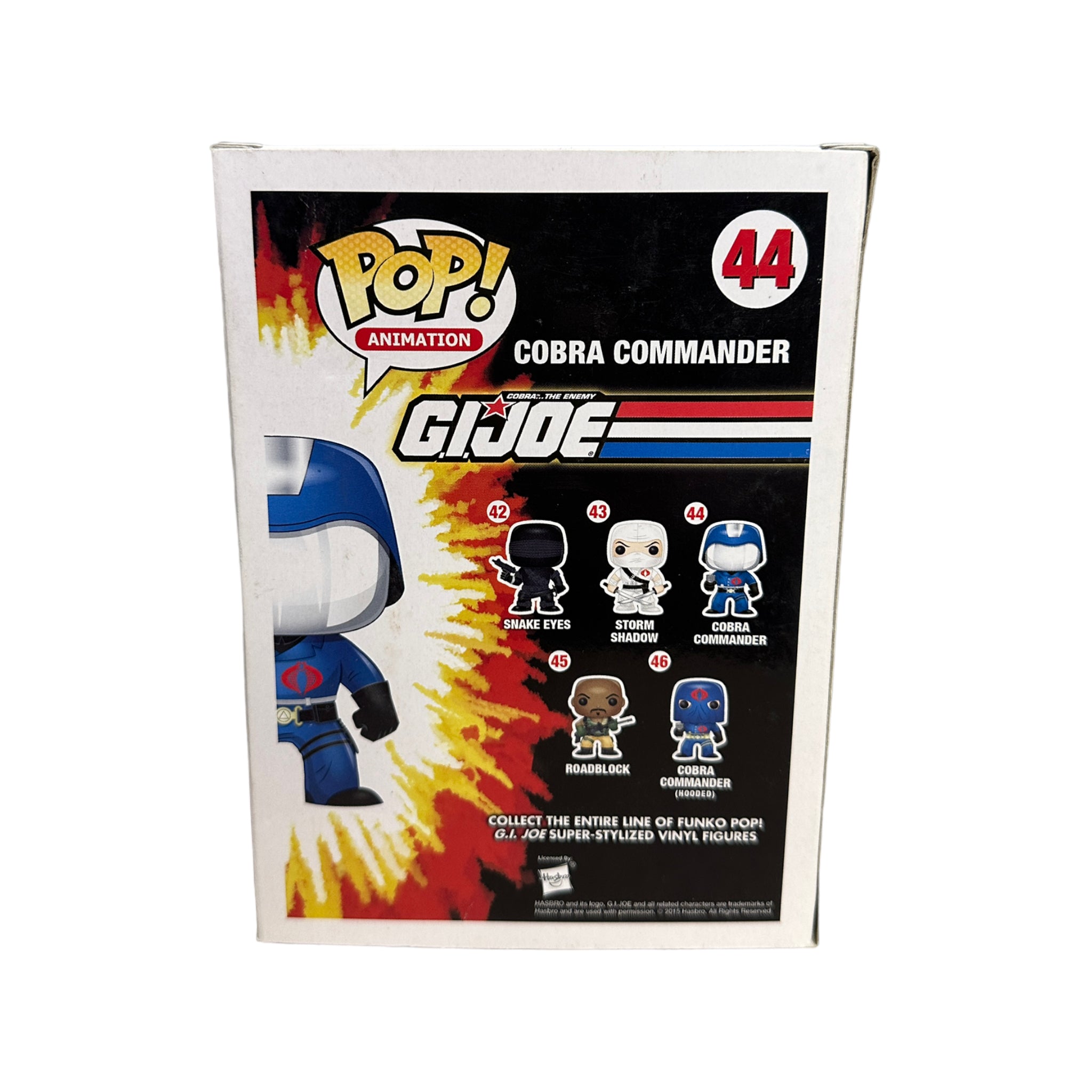 Cobra Commander #44 Funko Pop! - G.I. Joe - BAIT Pre-Release Exclusive - Condition 7.5/10