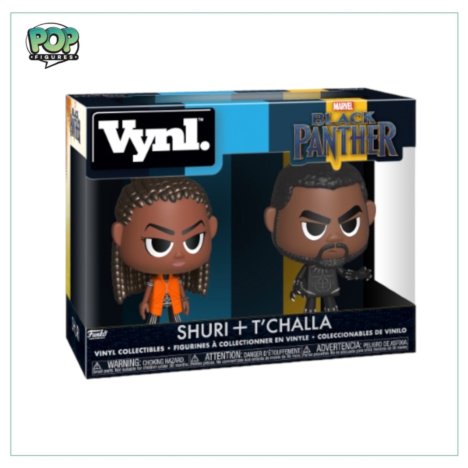 Shuri + T’Challa Deluxe 2 Pack Funko Vynl. - Black Panther