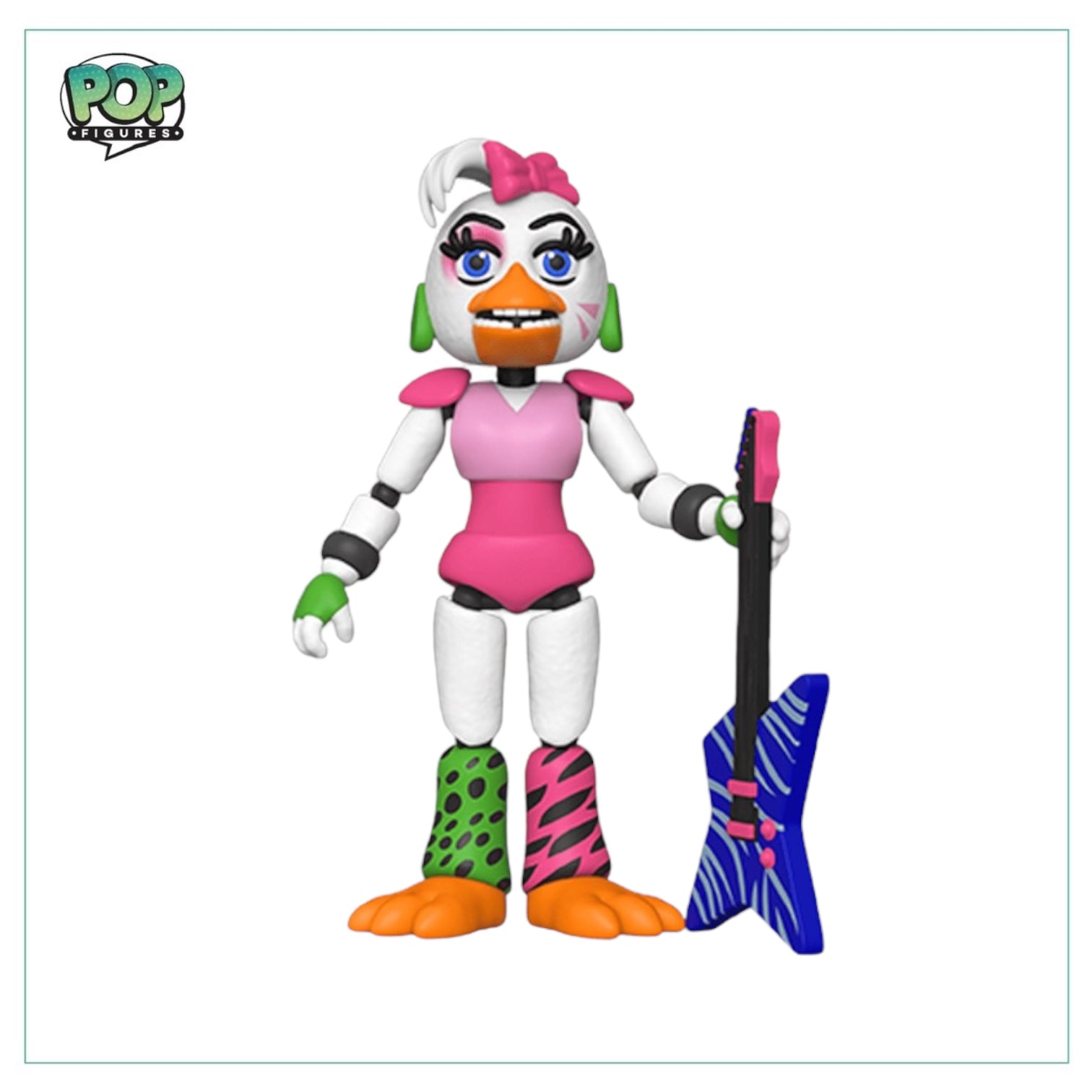 Glamrock Chica Funko Action Figure - Five Nights at Freddy's Security Breach
