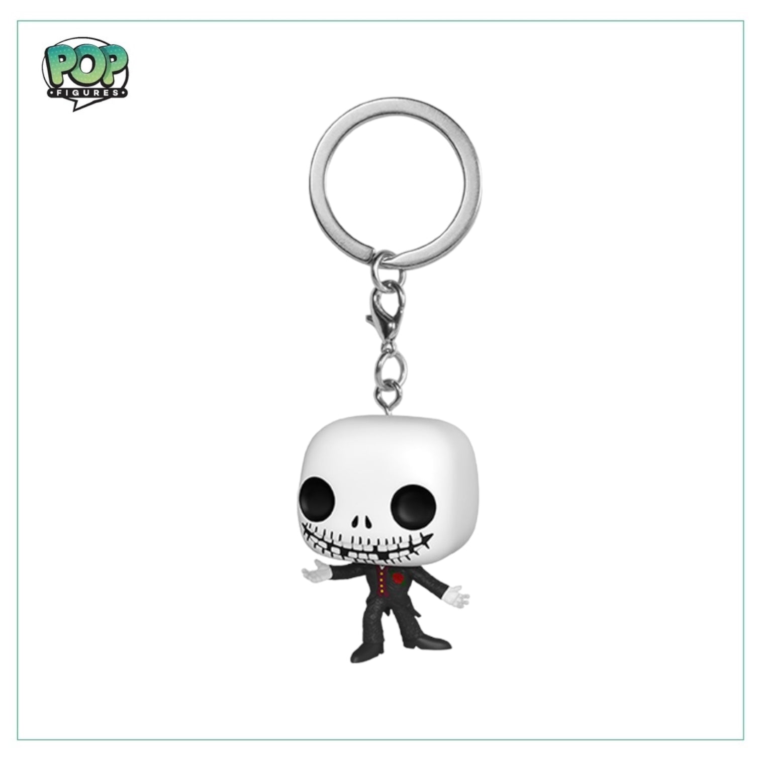 Jack Skellington Pocket Pop! Keychain - The Nightmare before Christmas