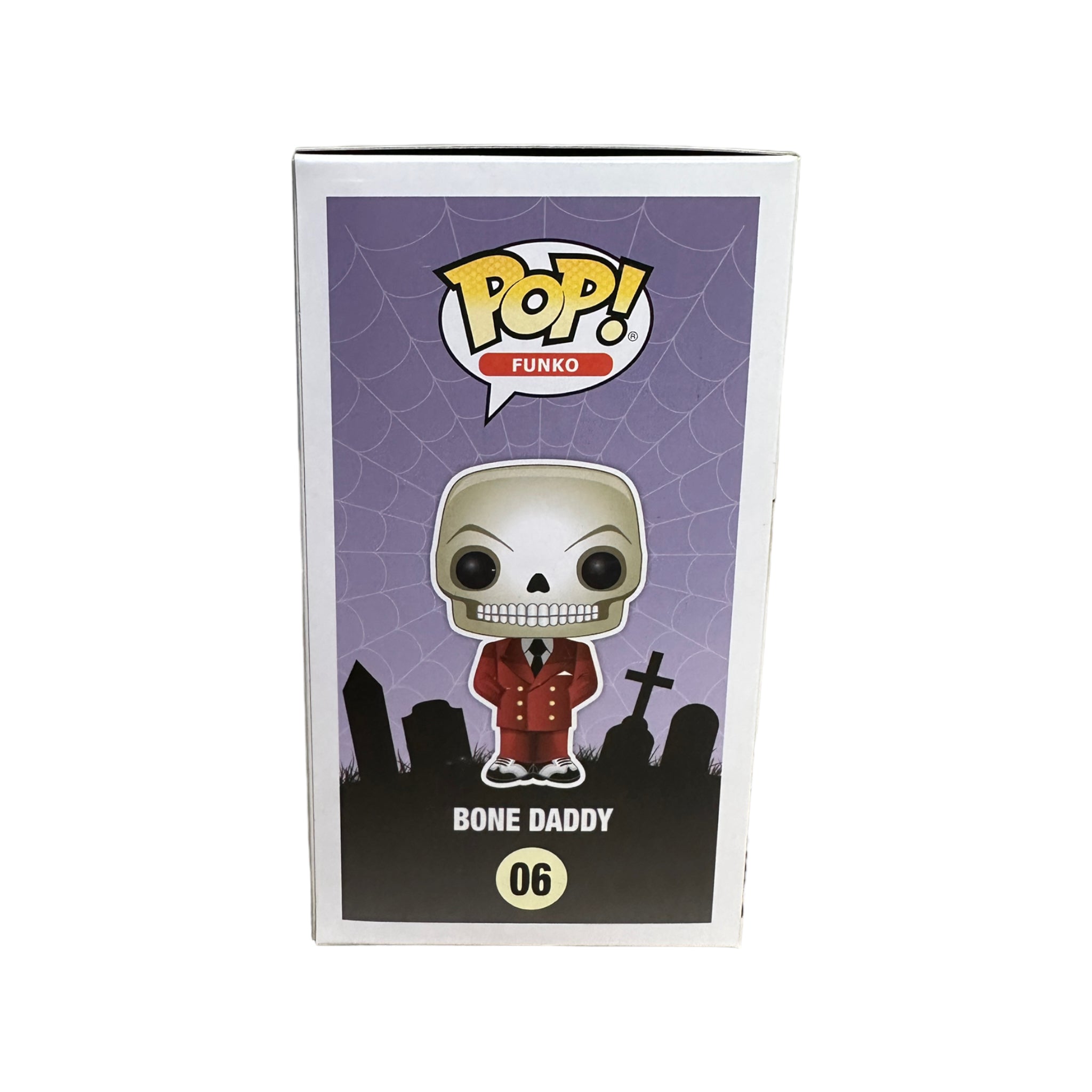 Bone Daddy #06 (Red Suit)(Glows in the Dark) Funko Pop! - Funko Fanatics Day Out 8 Exclusive - Condition 9/10