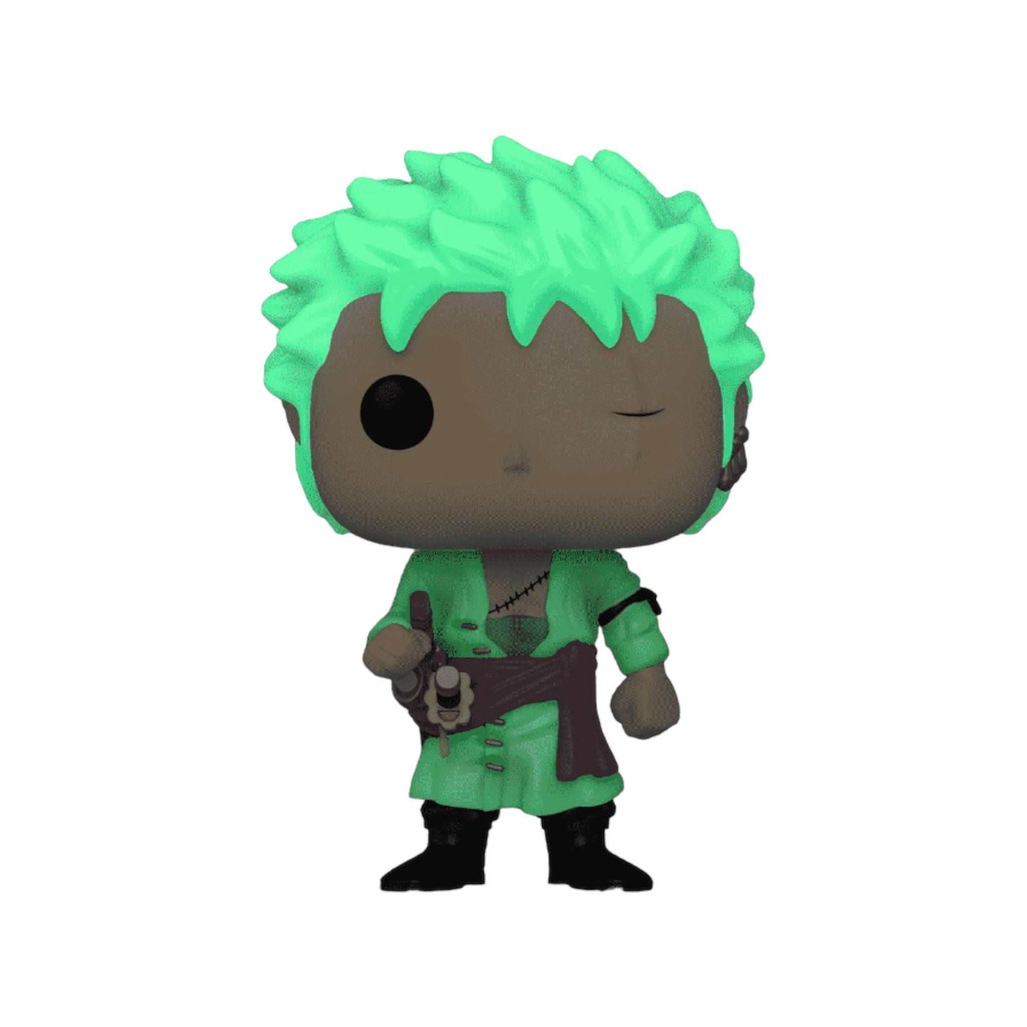 Roronoa Zoro #327 (Glows in the Dark) Funko Pop! - One Piece - Kody Trading Exclusive
