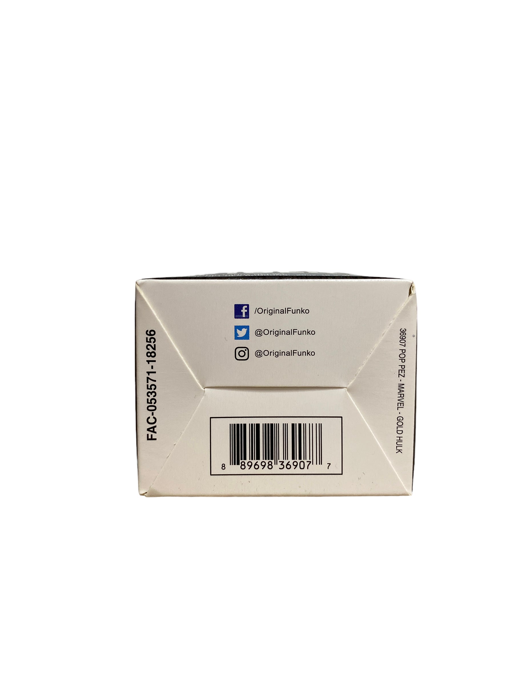 Hulk (Gold) Funko Pop Pez! - Marvel - Marvel Collector Corps Exclusive - Condition 8.75/10