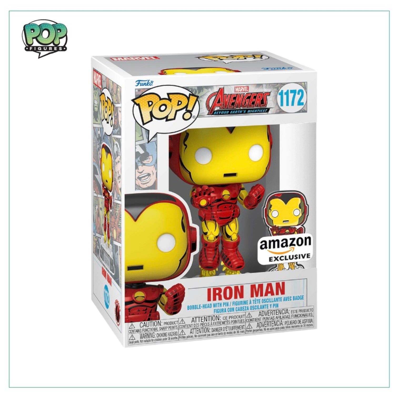 FUNKO POP! Marvel Avengers Collection Iron Man Exclusive (1172)