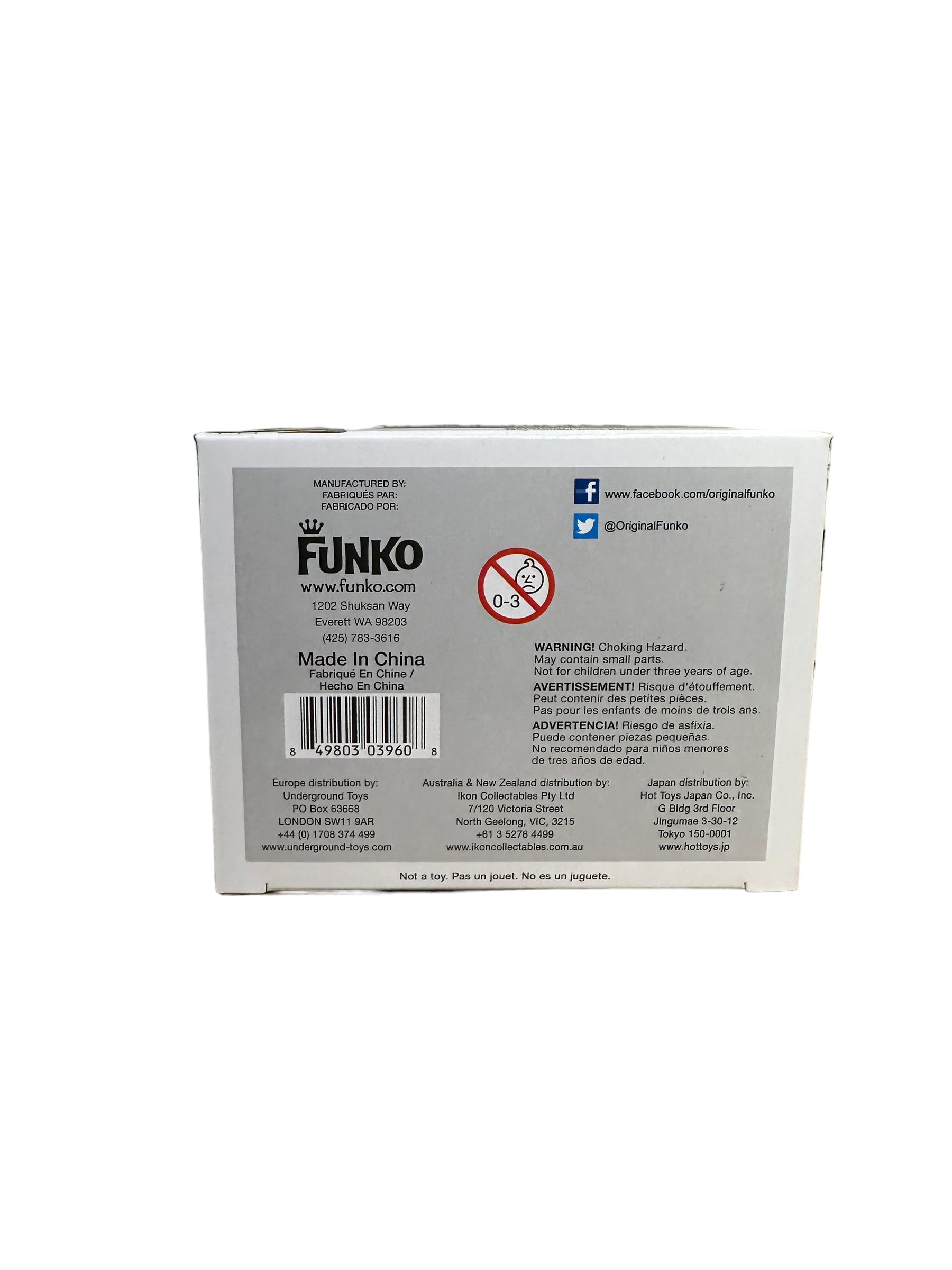 Dr. Emmett Brown #50 (Glows in the Dark) Funko Pop! - Back to the Future - 2014 Convention Exclusive - Condition 9/10