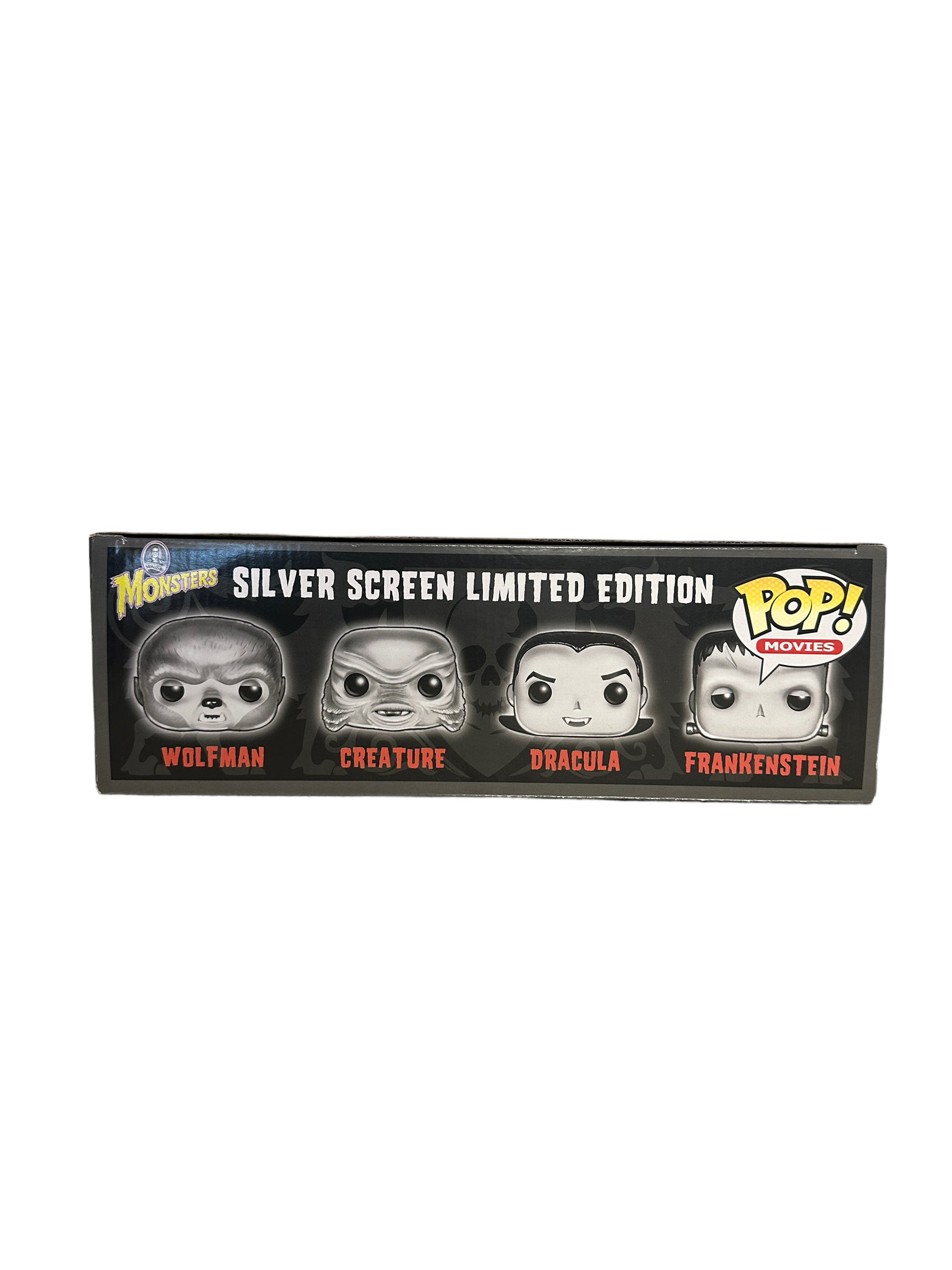 Universal Monsters 4 Pack (Metallic) Funko Pop! - Gemini Collectibles Exclusive LE300 Pcs - Condition 7.5/10