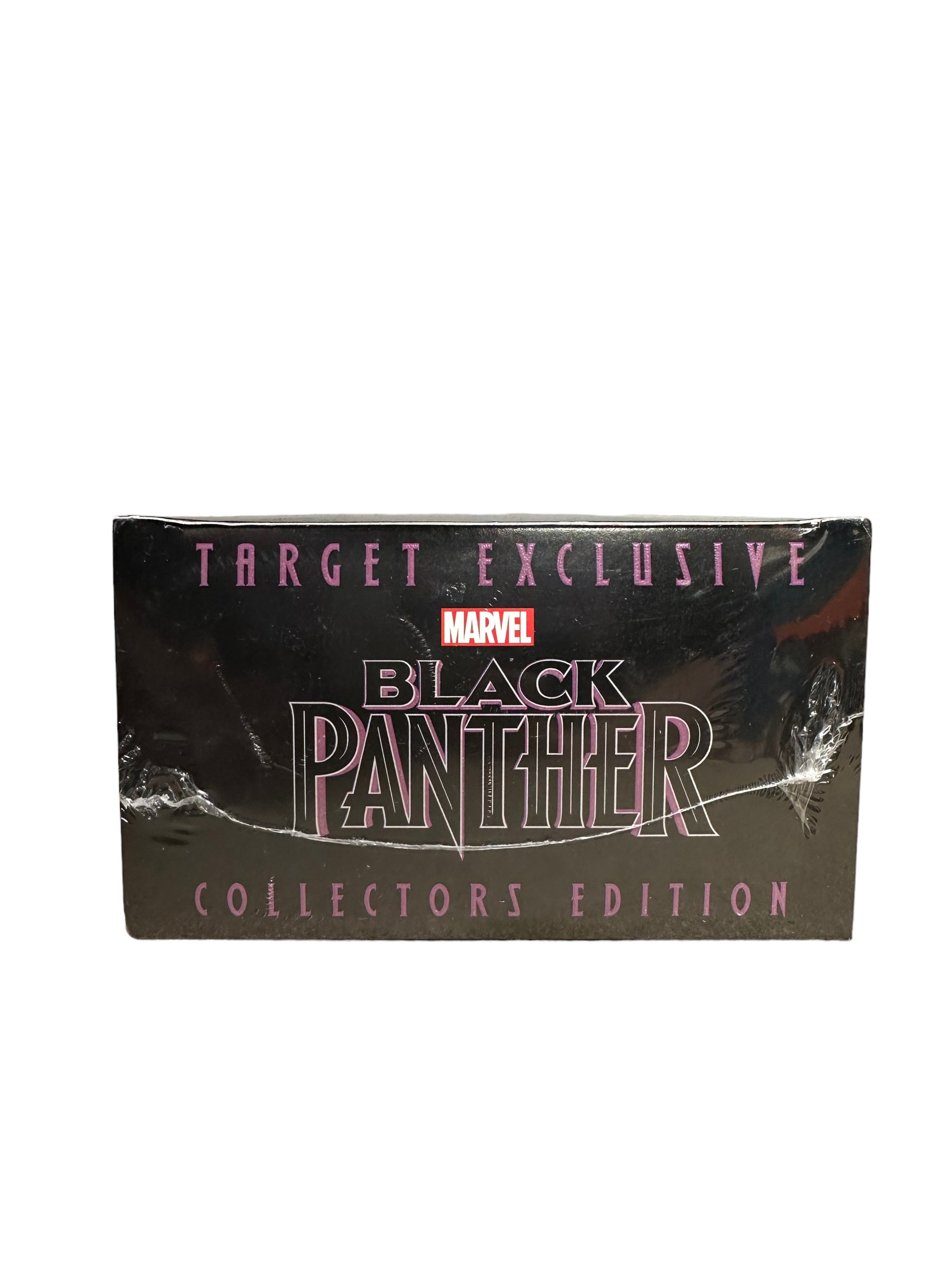 Black Panther #273 (Purple Glows in the Dark) Funko Pop T-Shirt Bundle! - Black Panther - Target Exclusive - Sealed - Condition 8.5/10