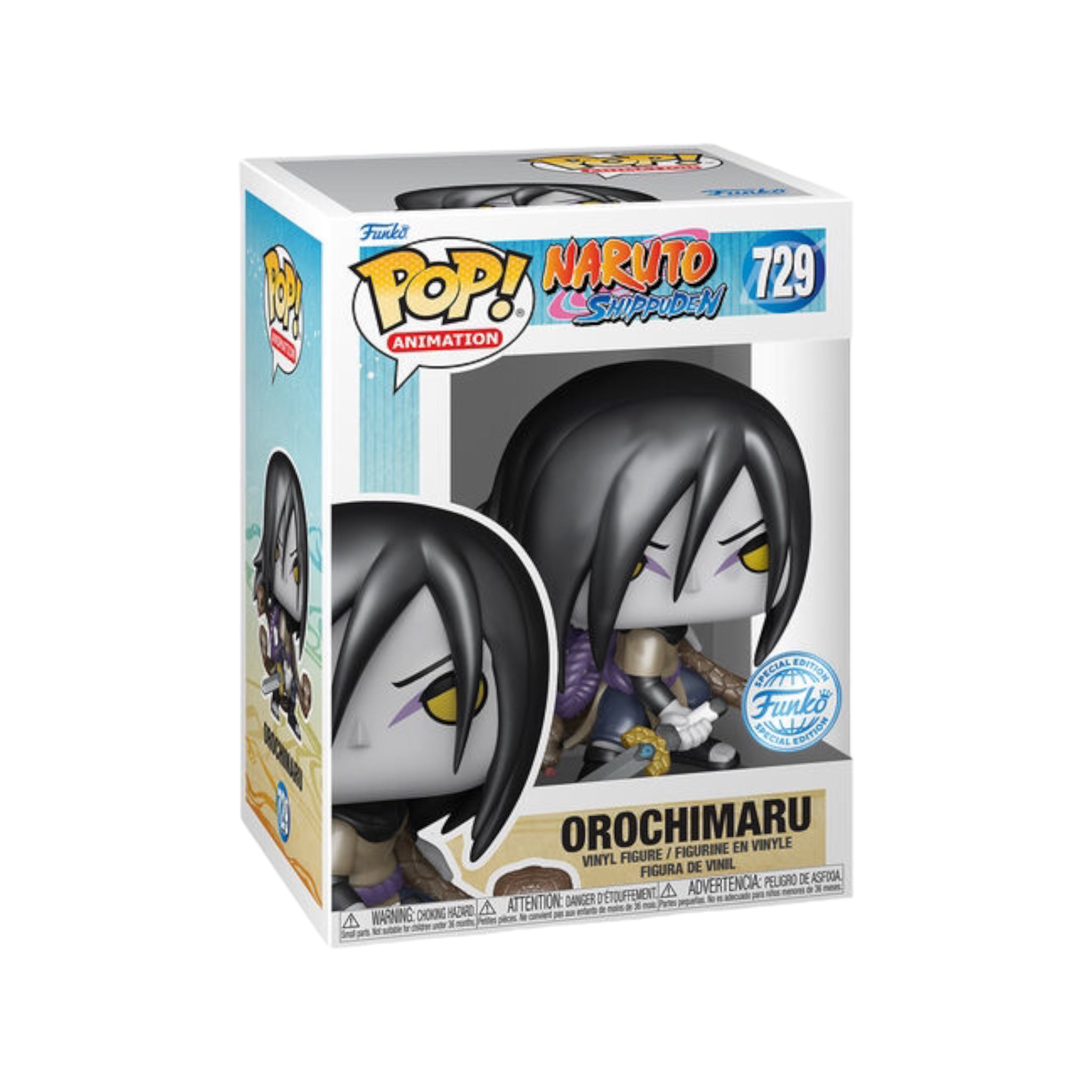 Orochimaru #729 (Metallic) Funko Pop! - Naruto Shippuden - Special Edition