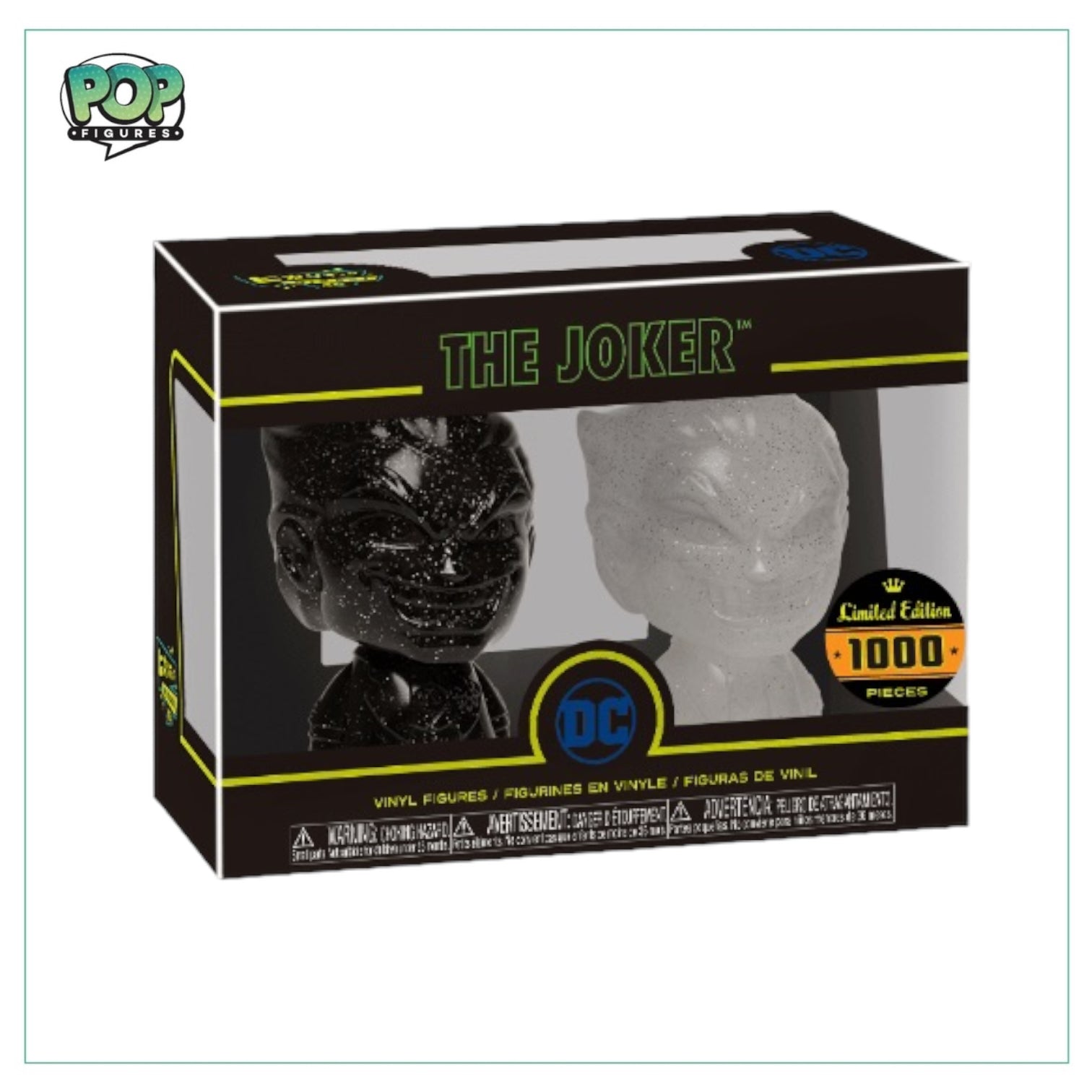 Joker Deluxe Hikari 2 Pack! - DC - Black & White - LE1500 Pcs